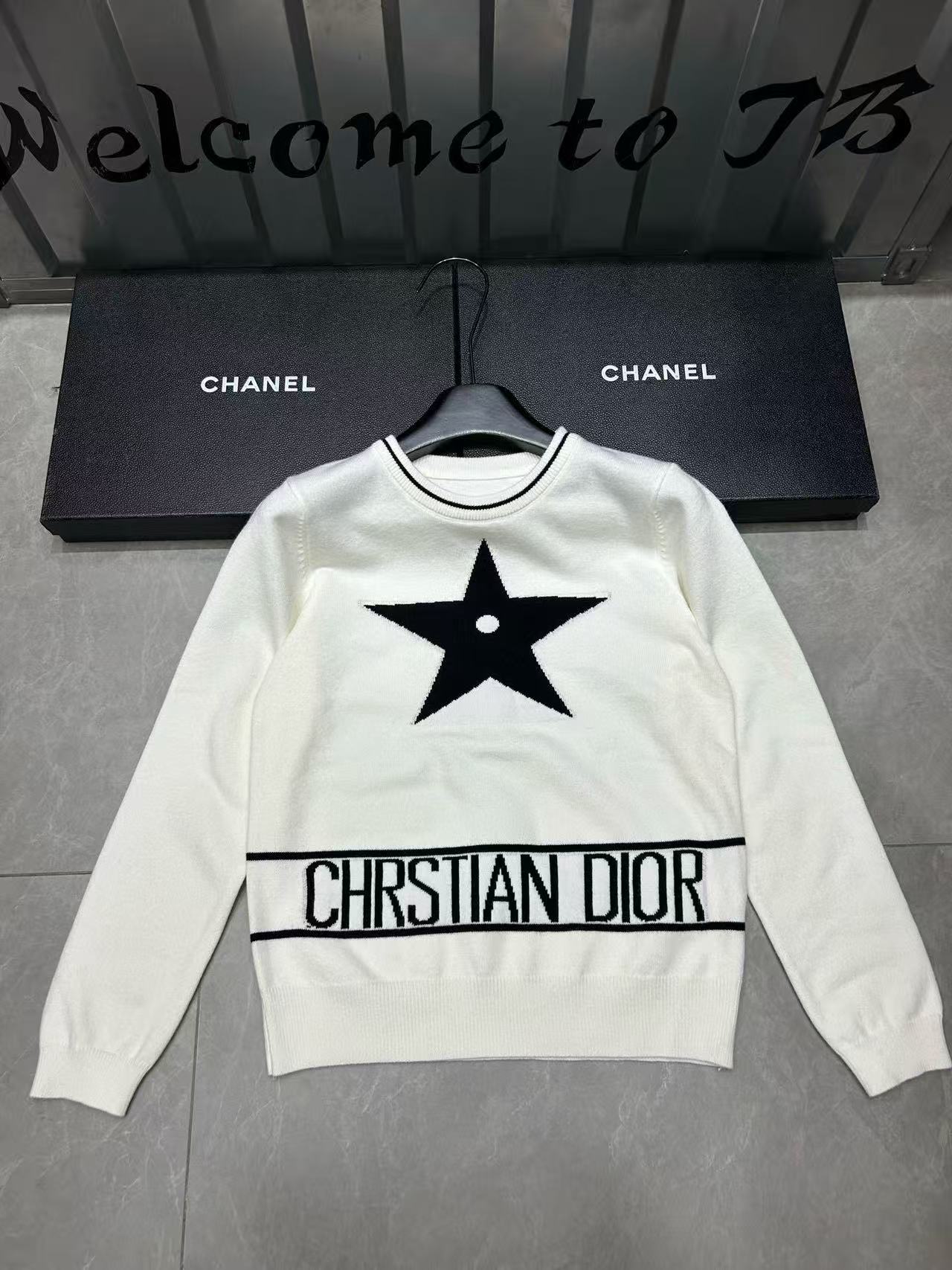 DI0R五芒星レターセーター【50％割引+送料無料】