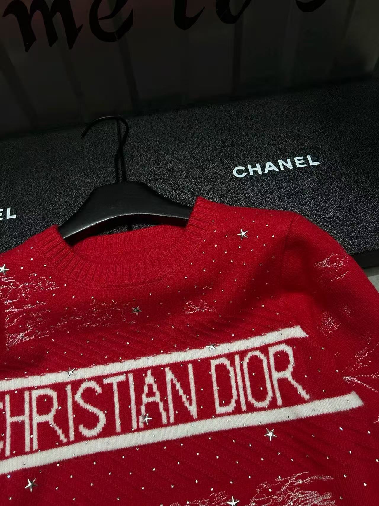 DIORレターウールセーター【50％割引+送料無料】