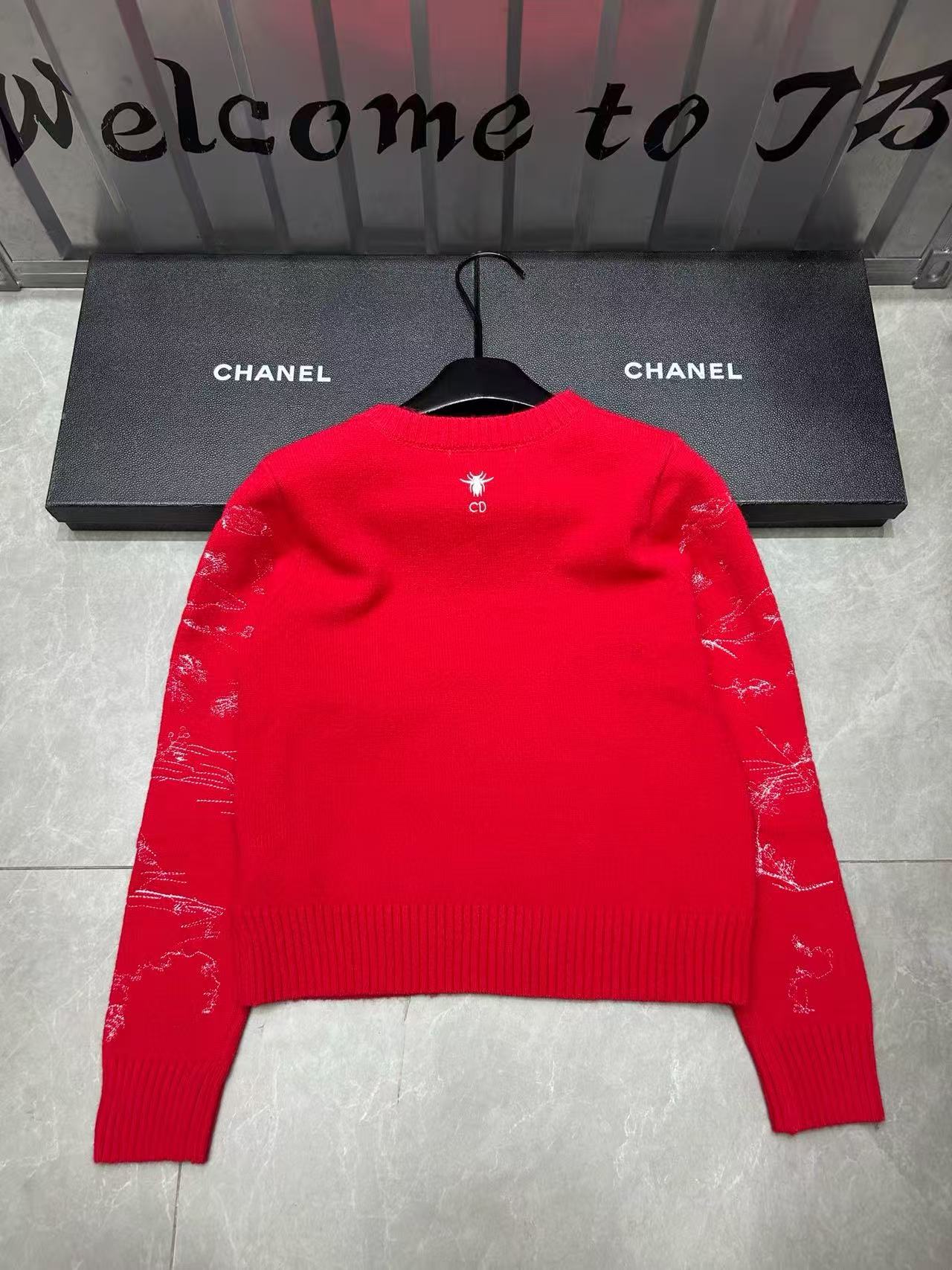 DIORレターウールセーター【50％割引+送料無料】