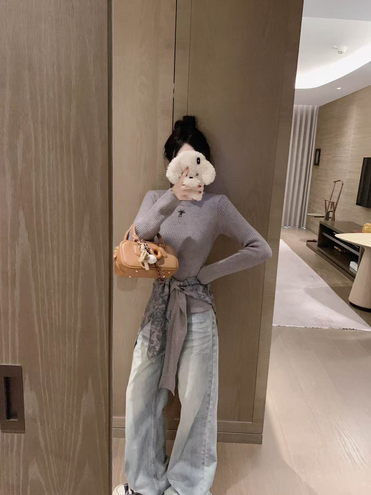 DI0RCD ビーショールウールセーター【50％割引+送料無料】