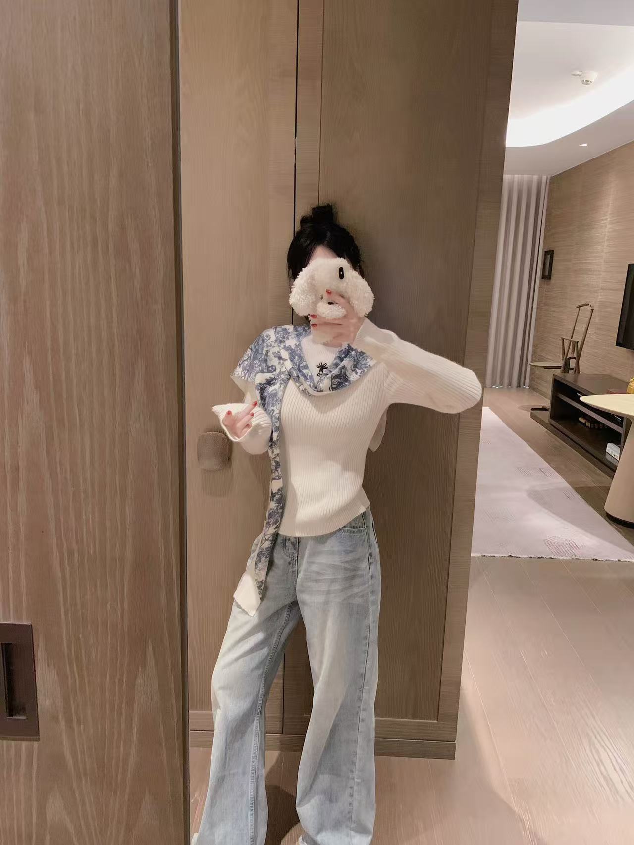 DI0RCD ビーショールウールセーター【50％割引+送料無料】