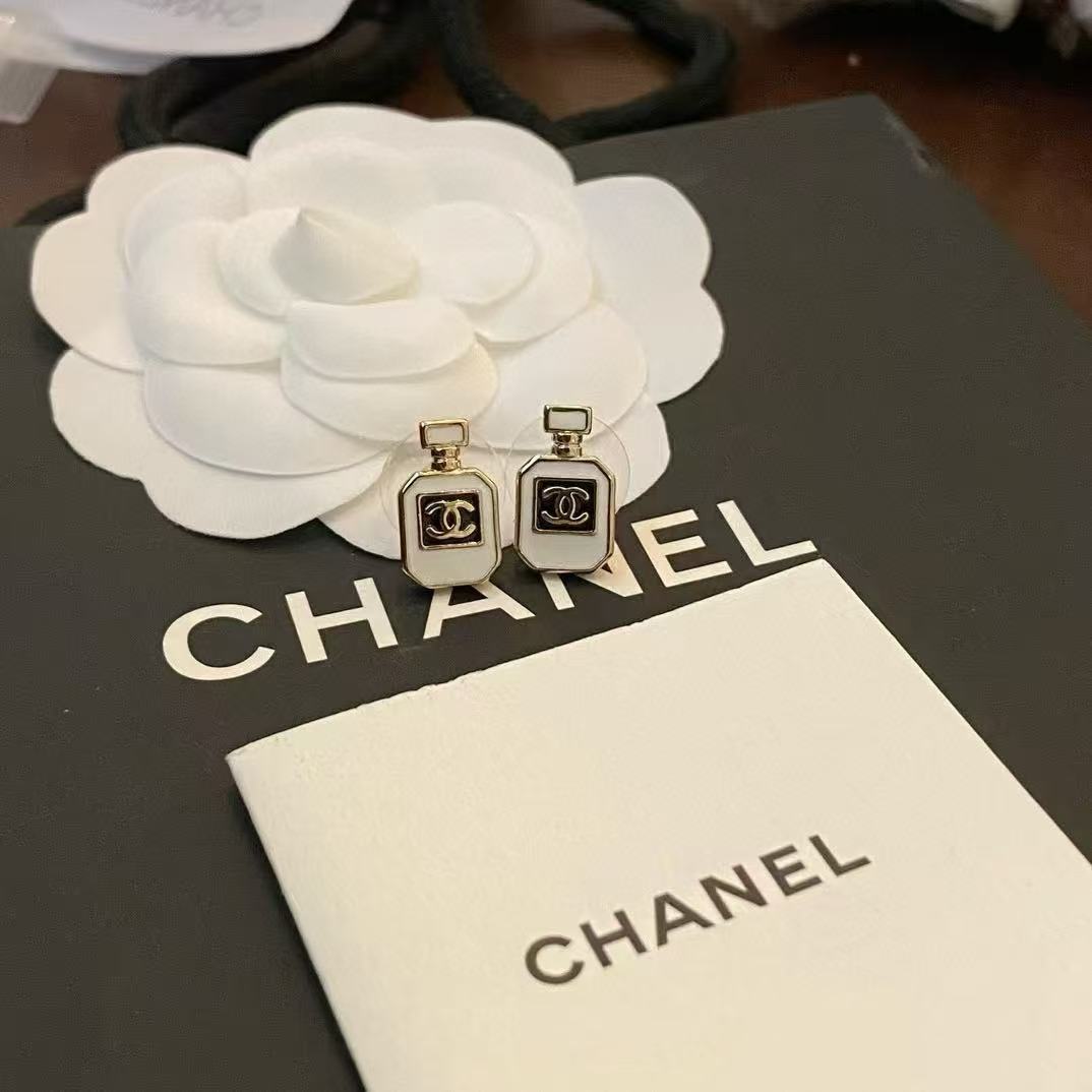 CHANE1 香水瓶イヤリング【50％割引+送料無料】