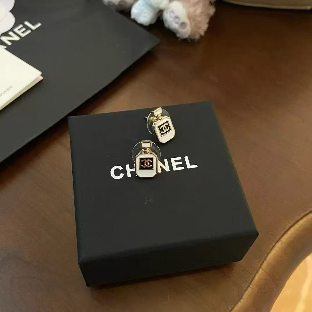 CHANE1 香水瓶イヤリング【50％割引+送料無料】