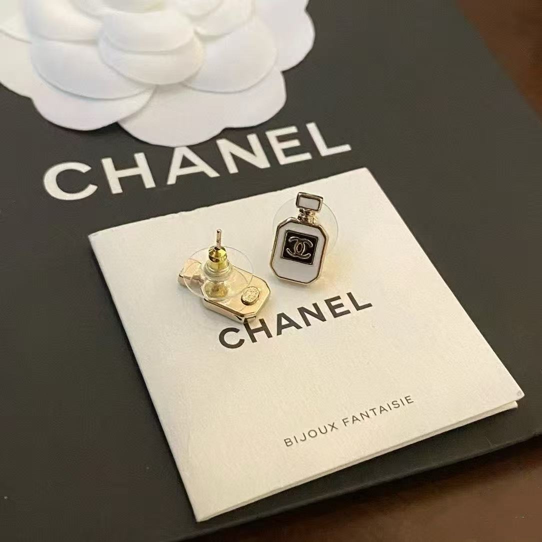 CHANE1 香水瓶イヤリング【50％割引+送料無料】