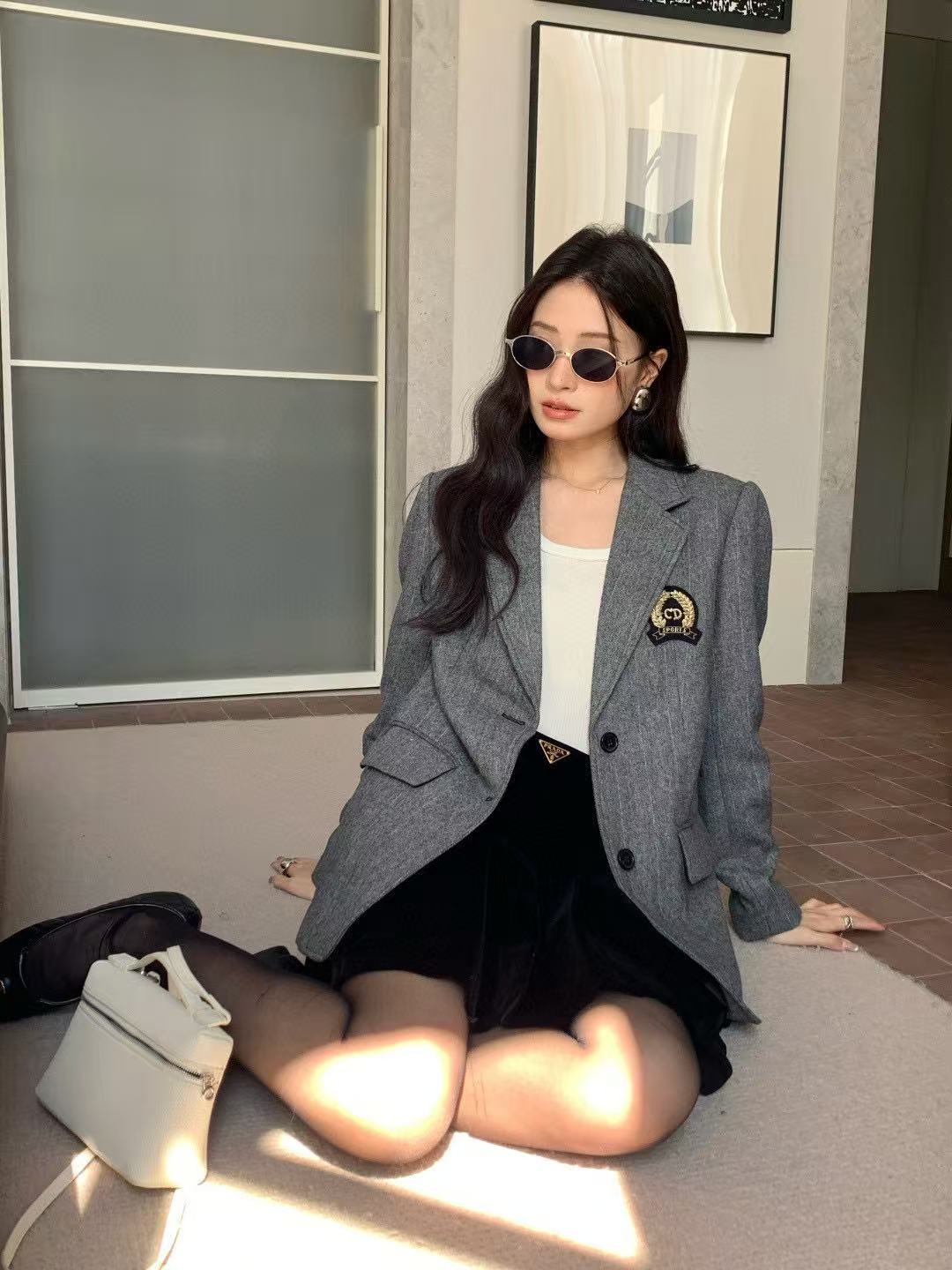 DI0R秋冬CDウールスーツジャケット【50％割引+送料無料】