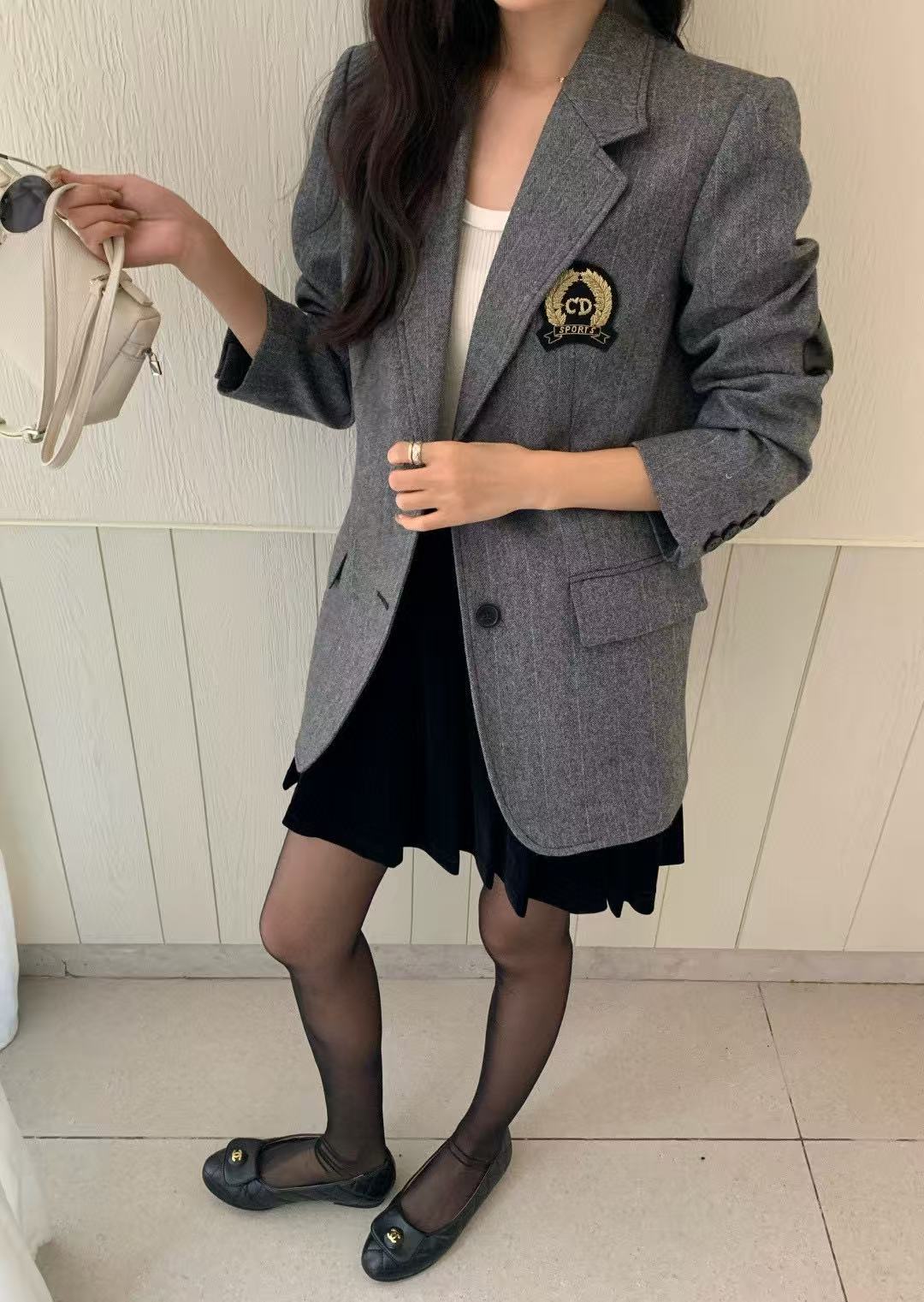 DI0R秋冬CDウールスーツジャケット【50％割引+送料無料】