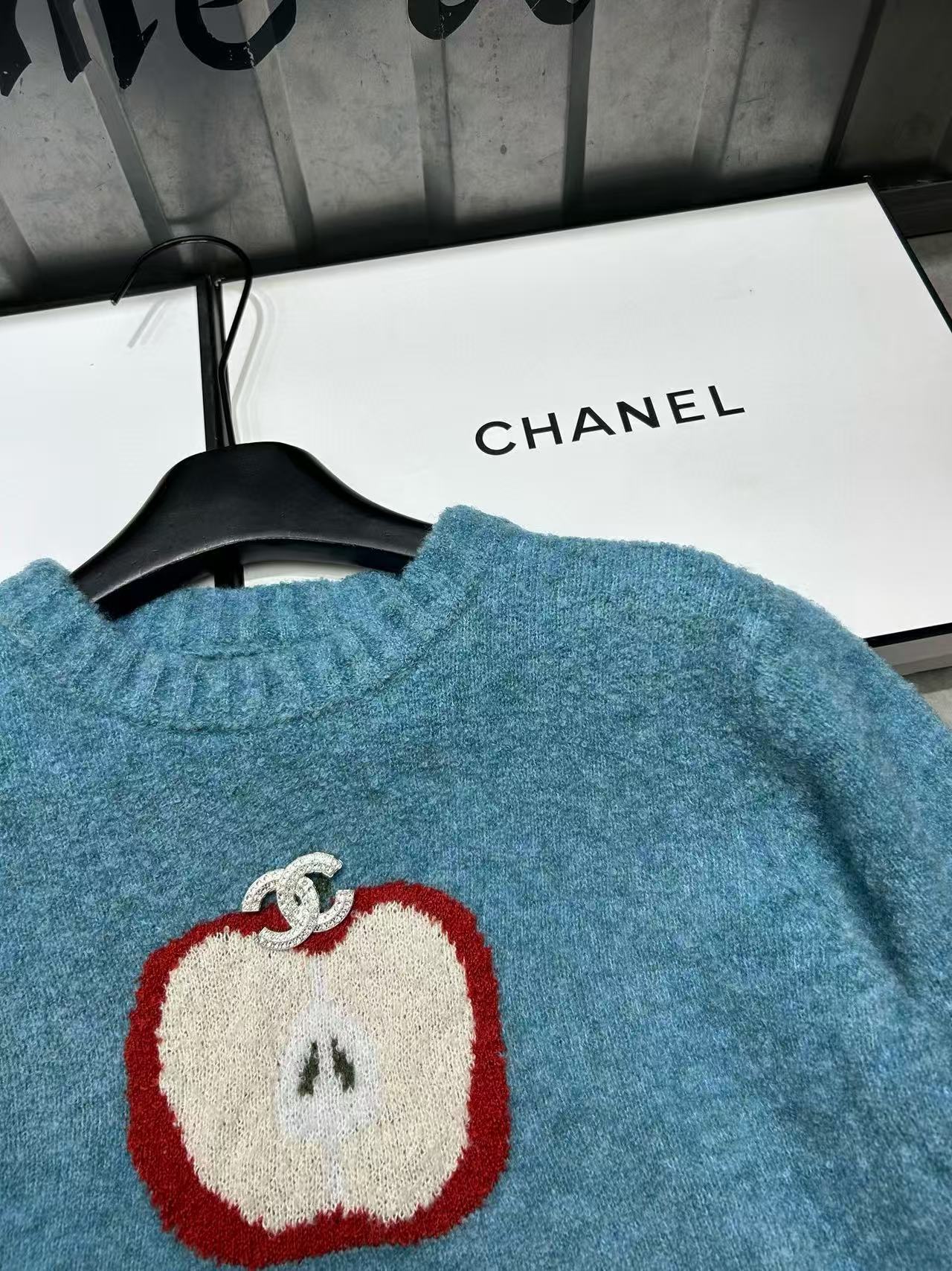 CHANE1 ダブルCハートセーター【50％割引+送料無料】