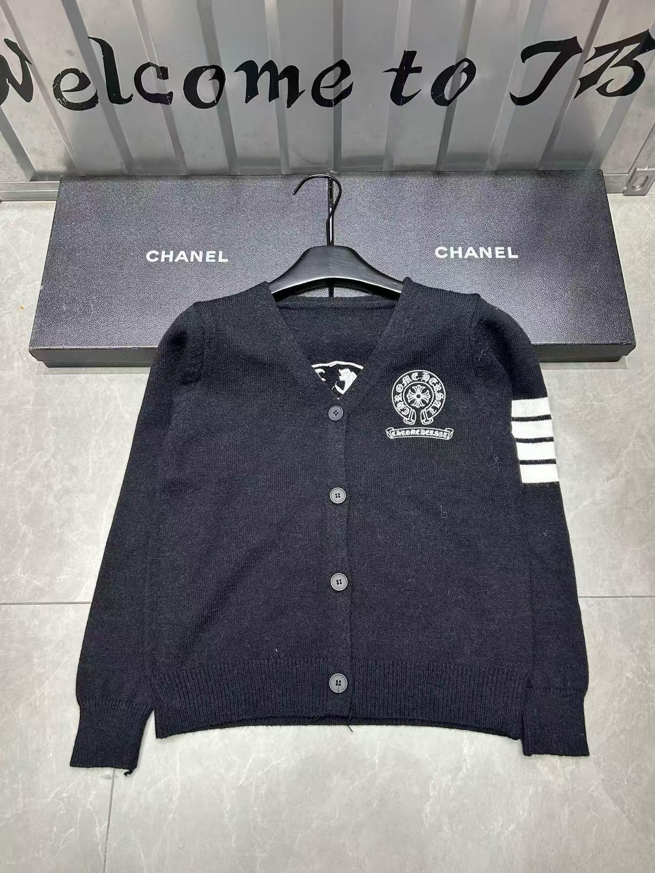 Chr0me Heartsウールカーディガン【50％割引+送料無料】