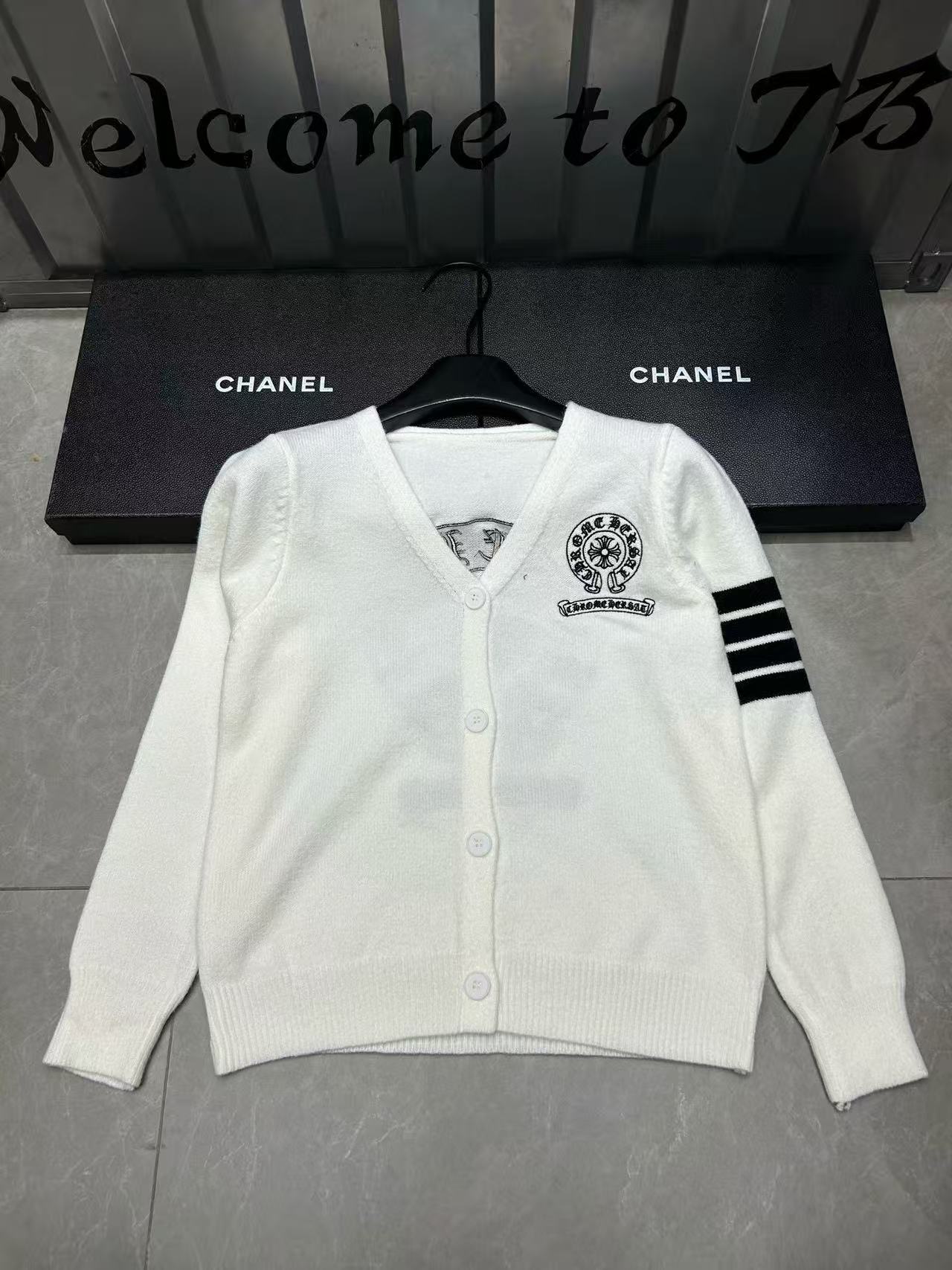 Chr0me Heartsウールカーディガン【50％割引+送料無料】