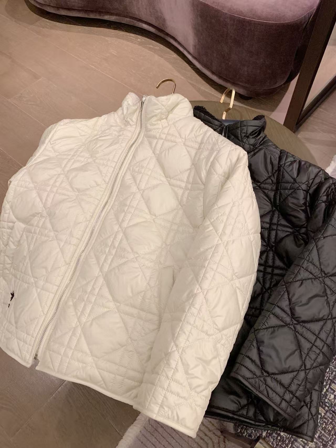 DIOR エンブロイダリー ビー キルティング ジャケット【50％割引+送料無料】