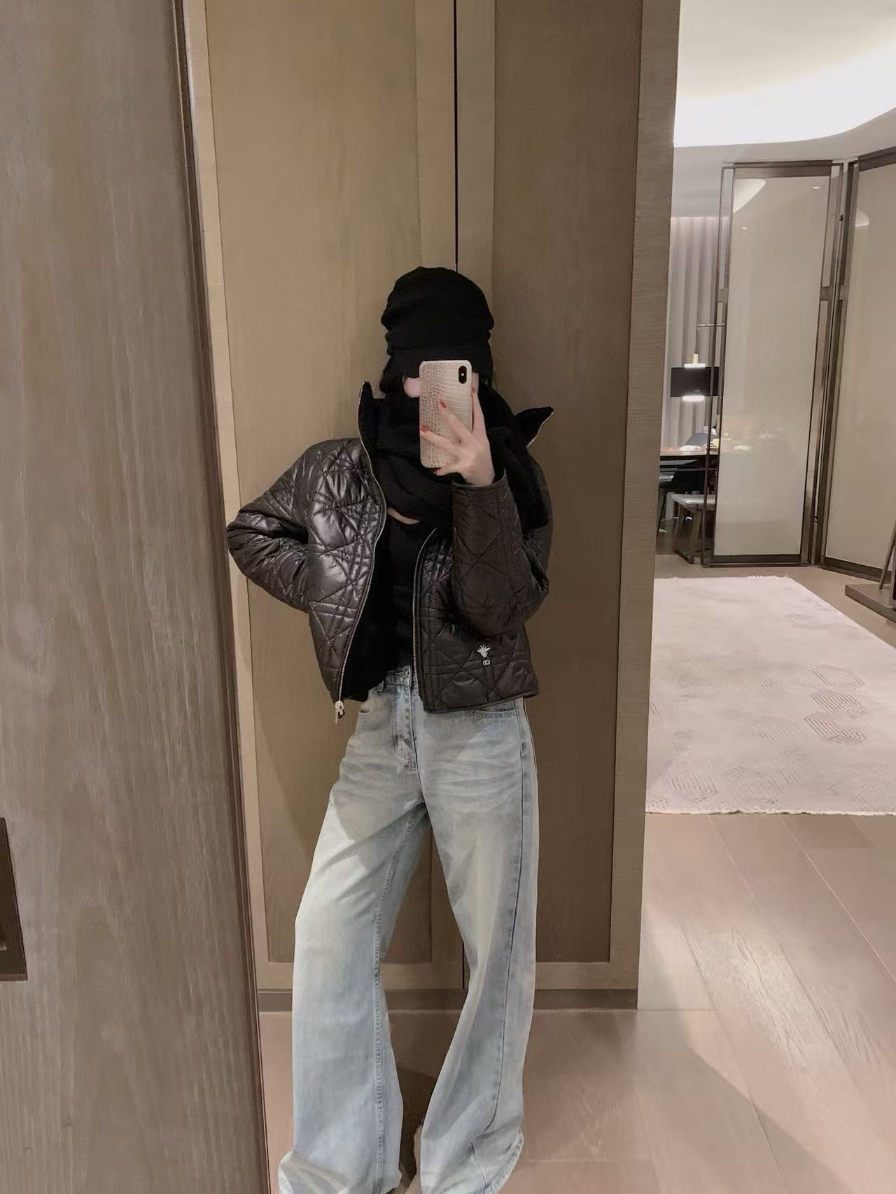 DIOR エンブロイダリー ビー キルティング ジャケット【50％割引+送料無料】