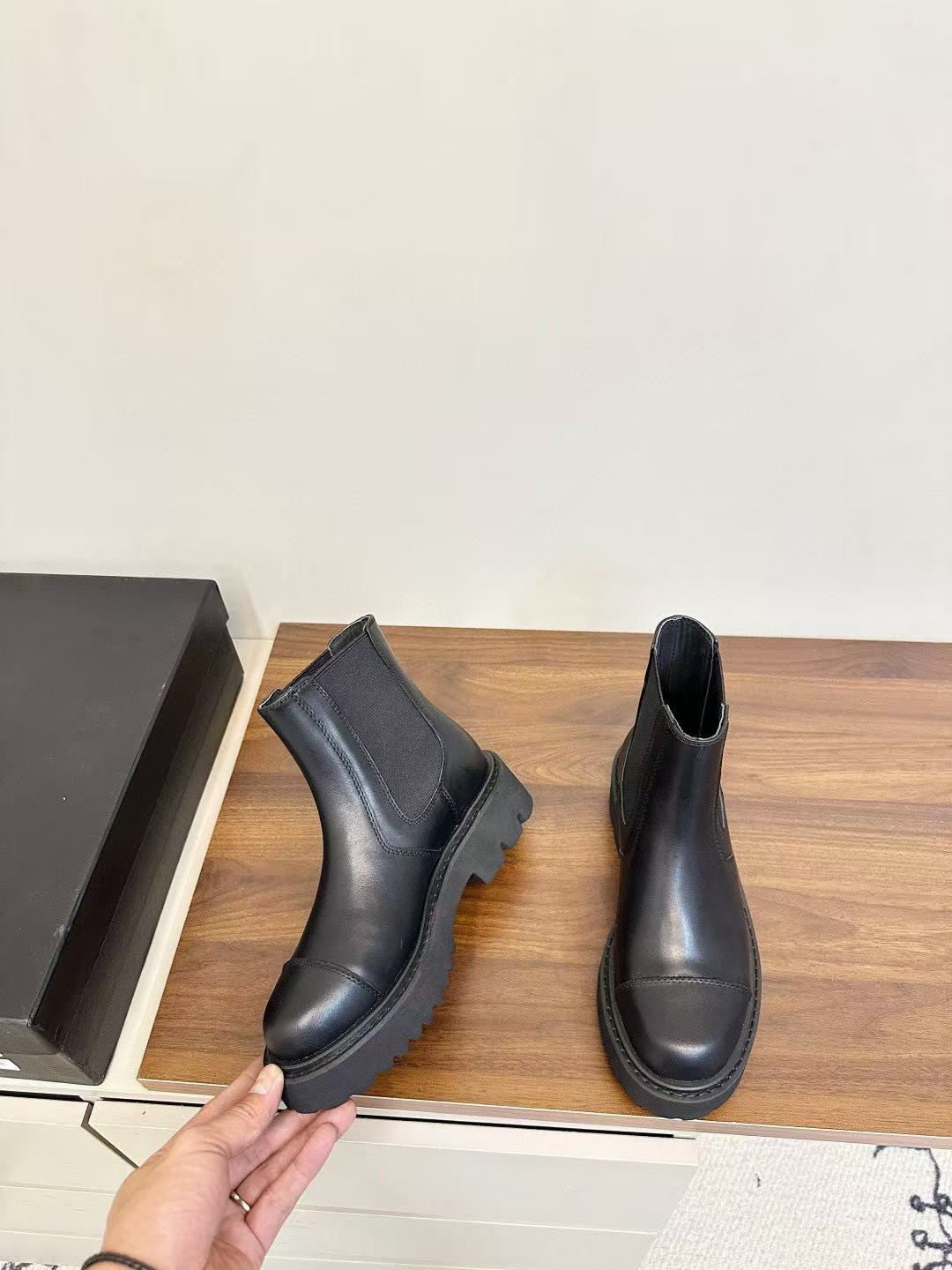 CHANE1 上質なシンプルアンクルブーツ/ロングブーツ【50％割引+送料無料】