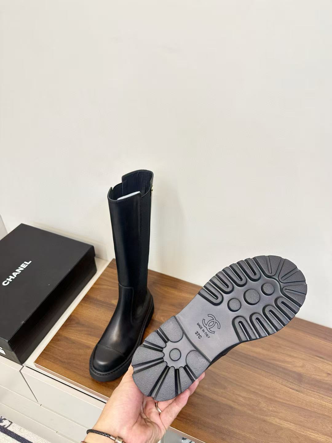 CHANE1 上質なシンプルアンクルブーツ/ロングブーツ【50％割引+送料無料】