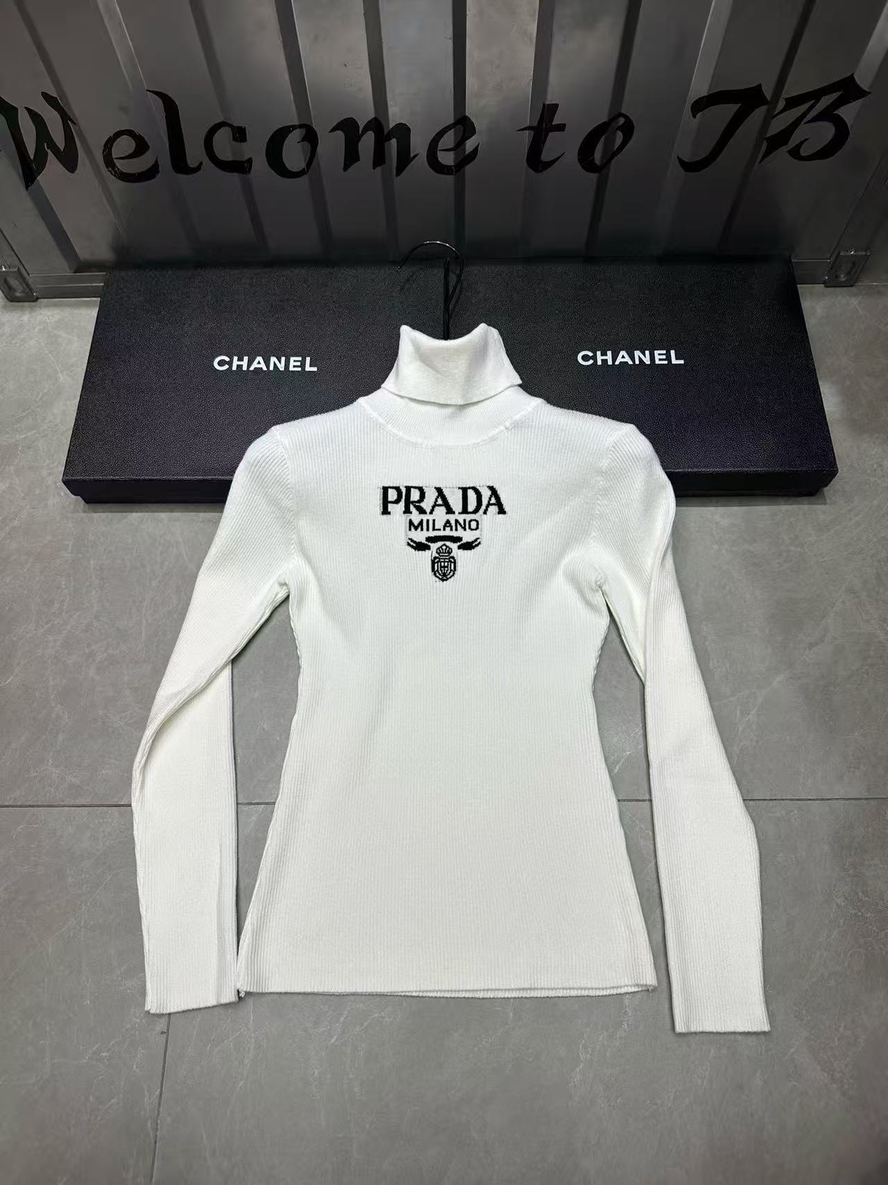 PR4DAタートルネックレターセーター【50％割引+送料無料】