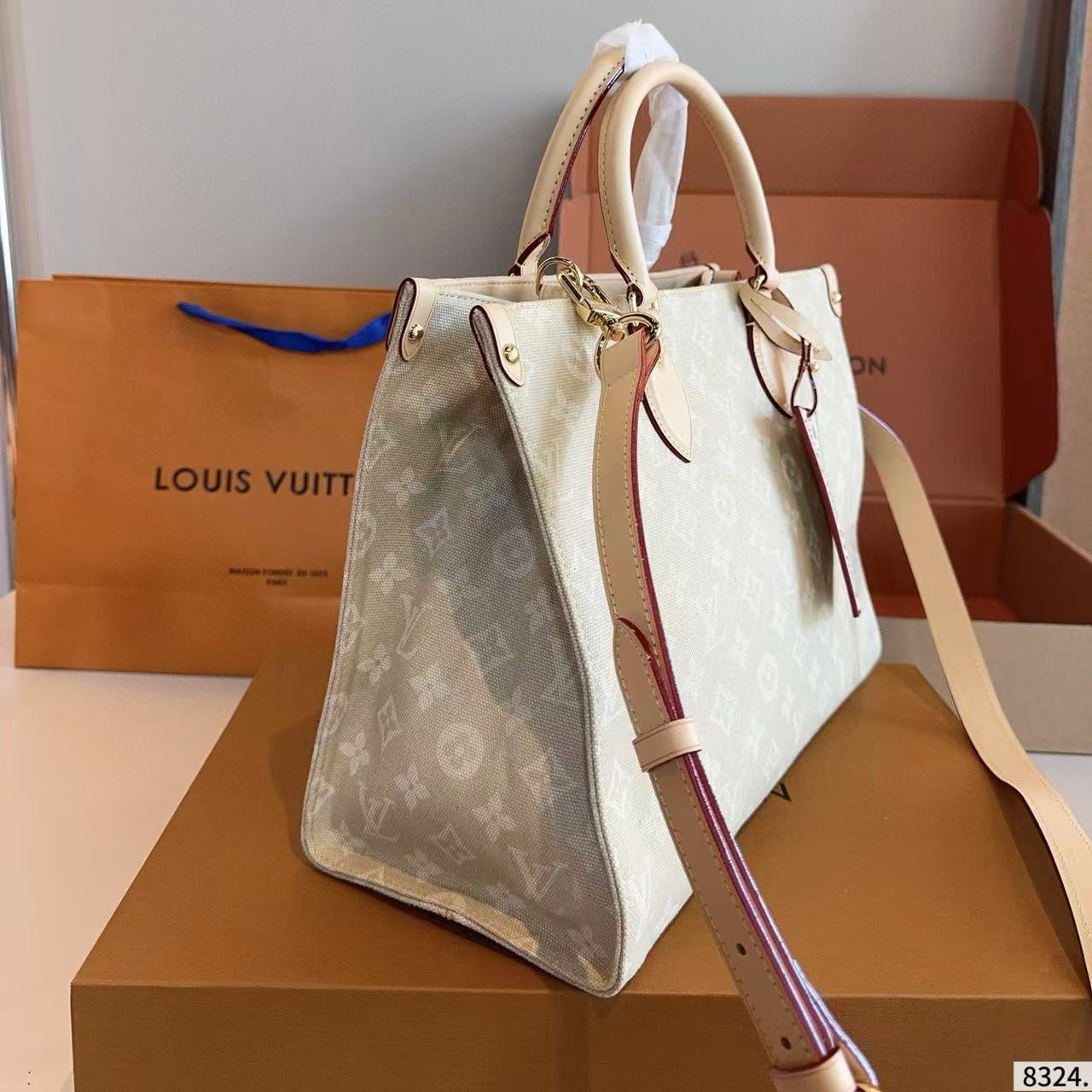 LVプリントトートバッグ【50％割引+送料無料】