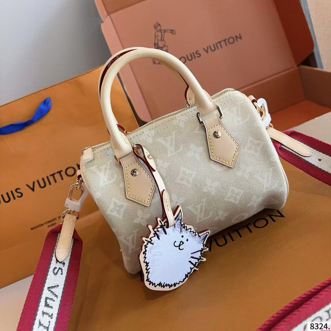 LVプリントハンドバッグ【50％割引+送料無料】