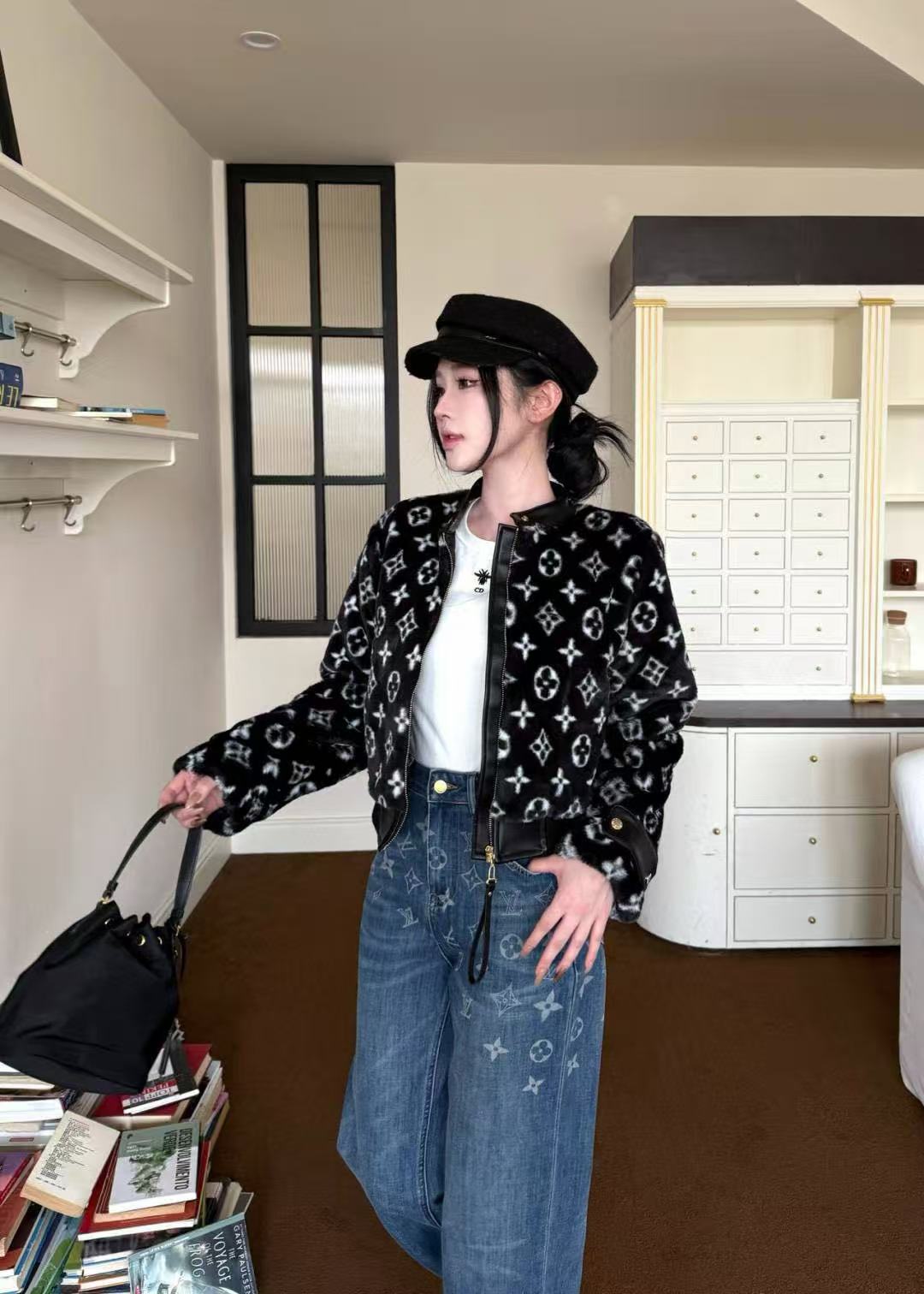 LVプリントプラッシュコート【50％割引+送料無料】