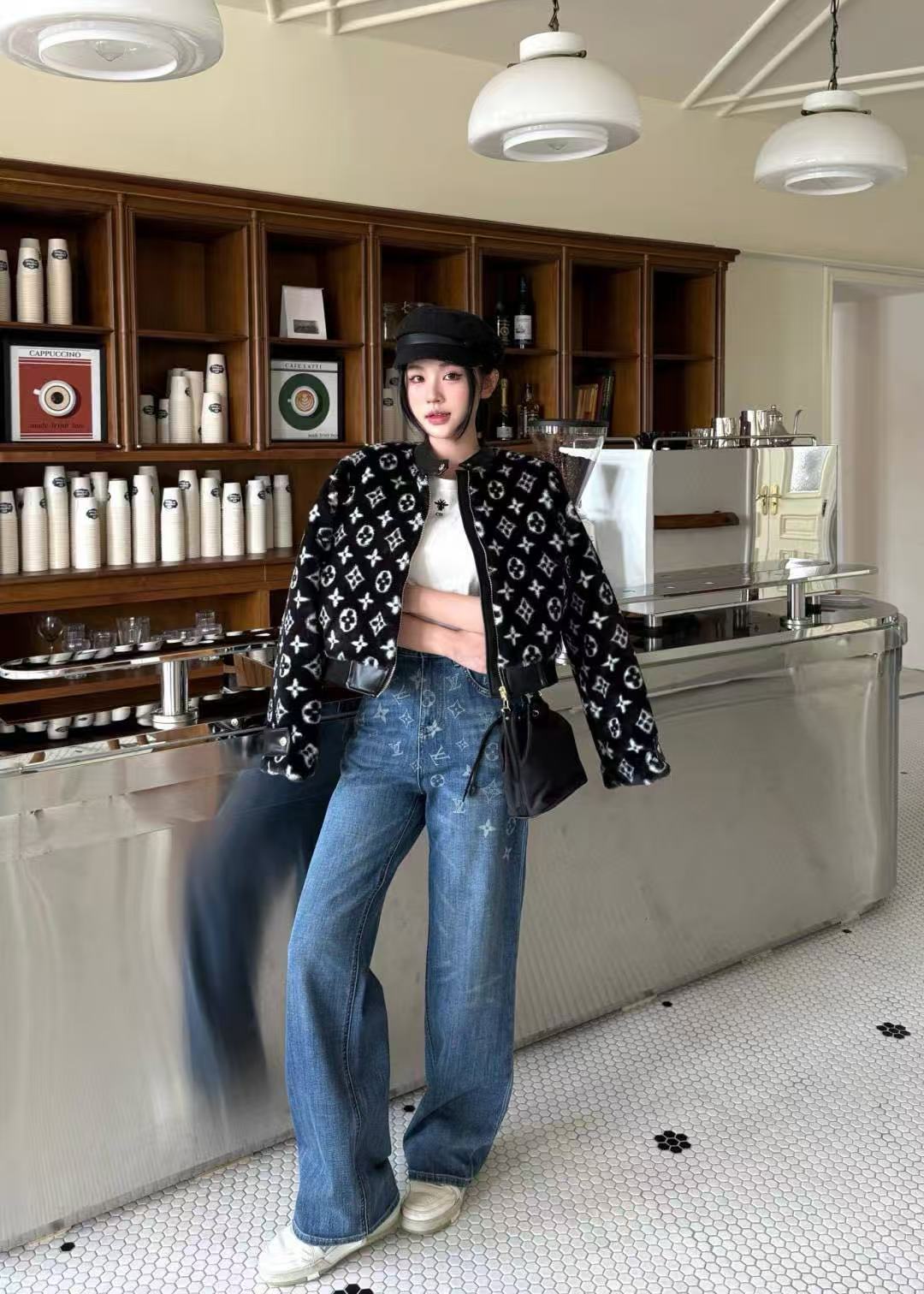 LVプリントプラッシュコート【50％割引+送料無料】