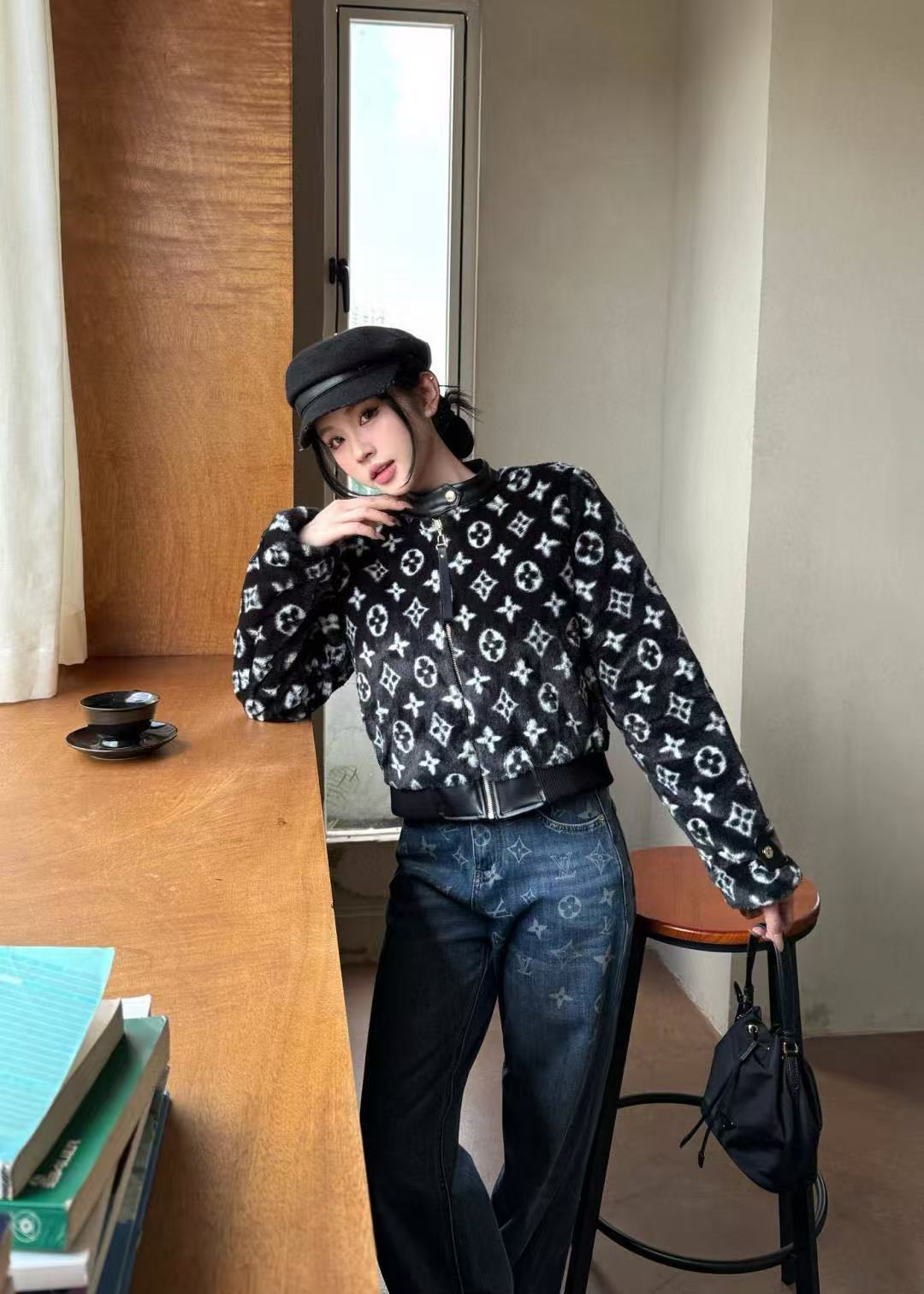 LVプリントプラッシュコート【50％割引+送料無料】