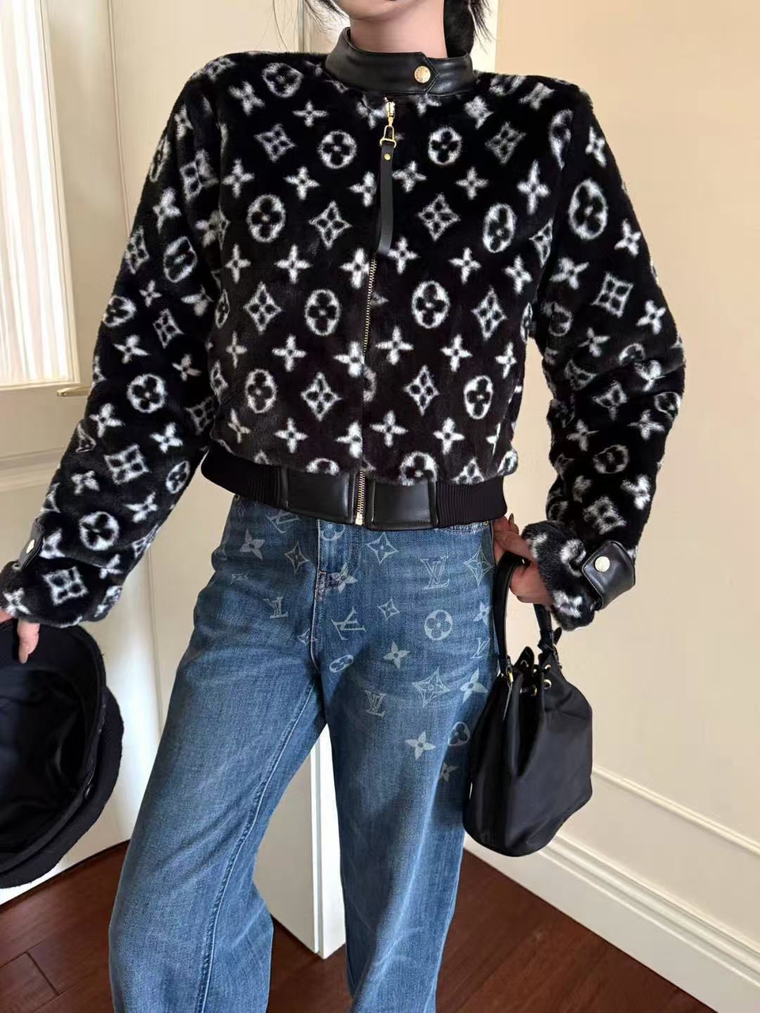 LVプリントプラッシュコート【50％割引+送料無料】