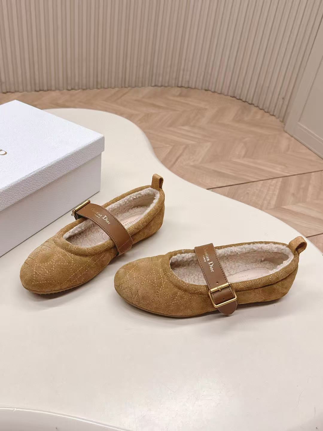 M1UM1U 高品質ウール メリージェーンフラットシューズ【50％割引+送料無料】