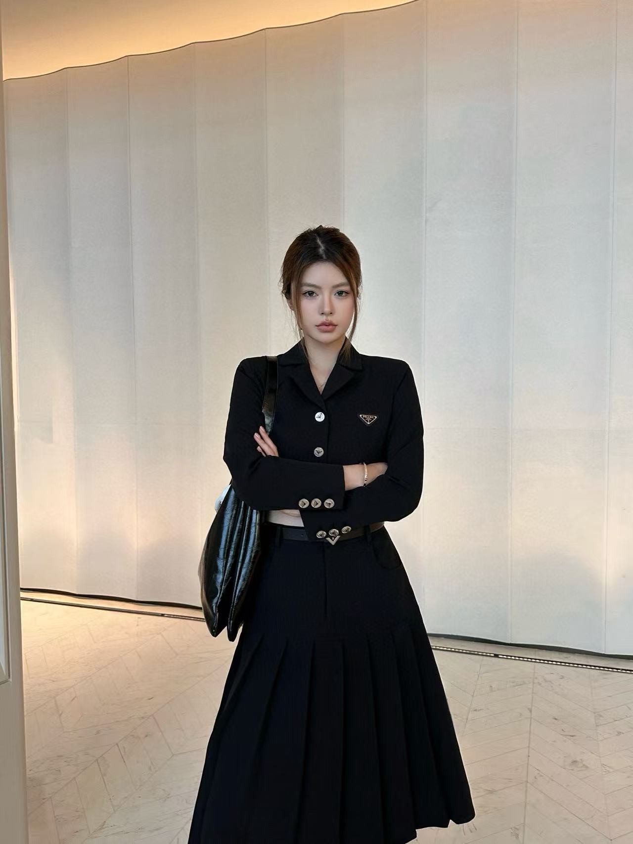 PR4DA 高品質スーツジャケット+スカート ツーピースセット【50％割引+送料無料】