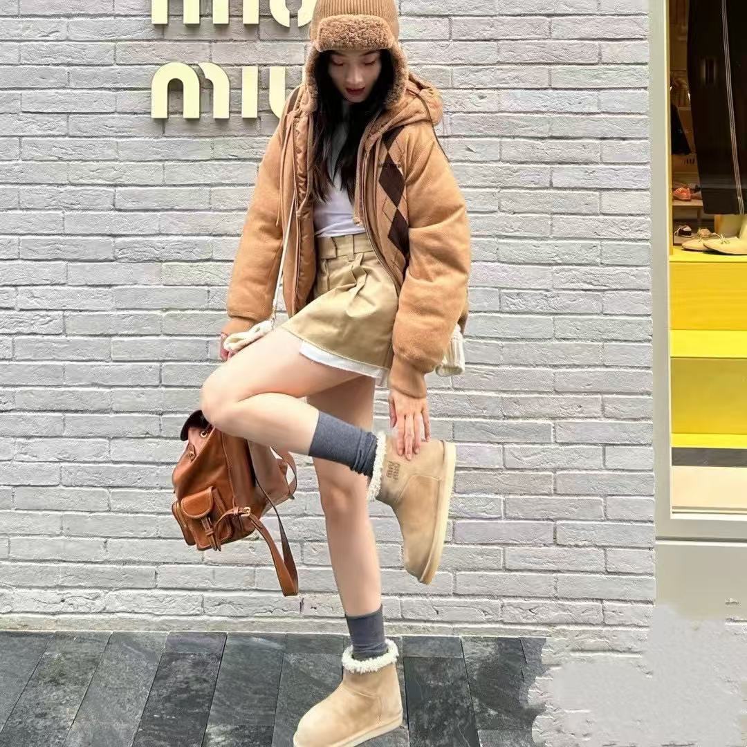 M1UM1U 高品質ウールスノーブーツ【50％割引+送料無料】