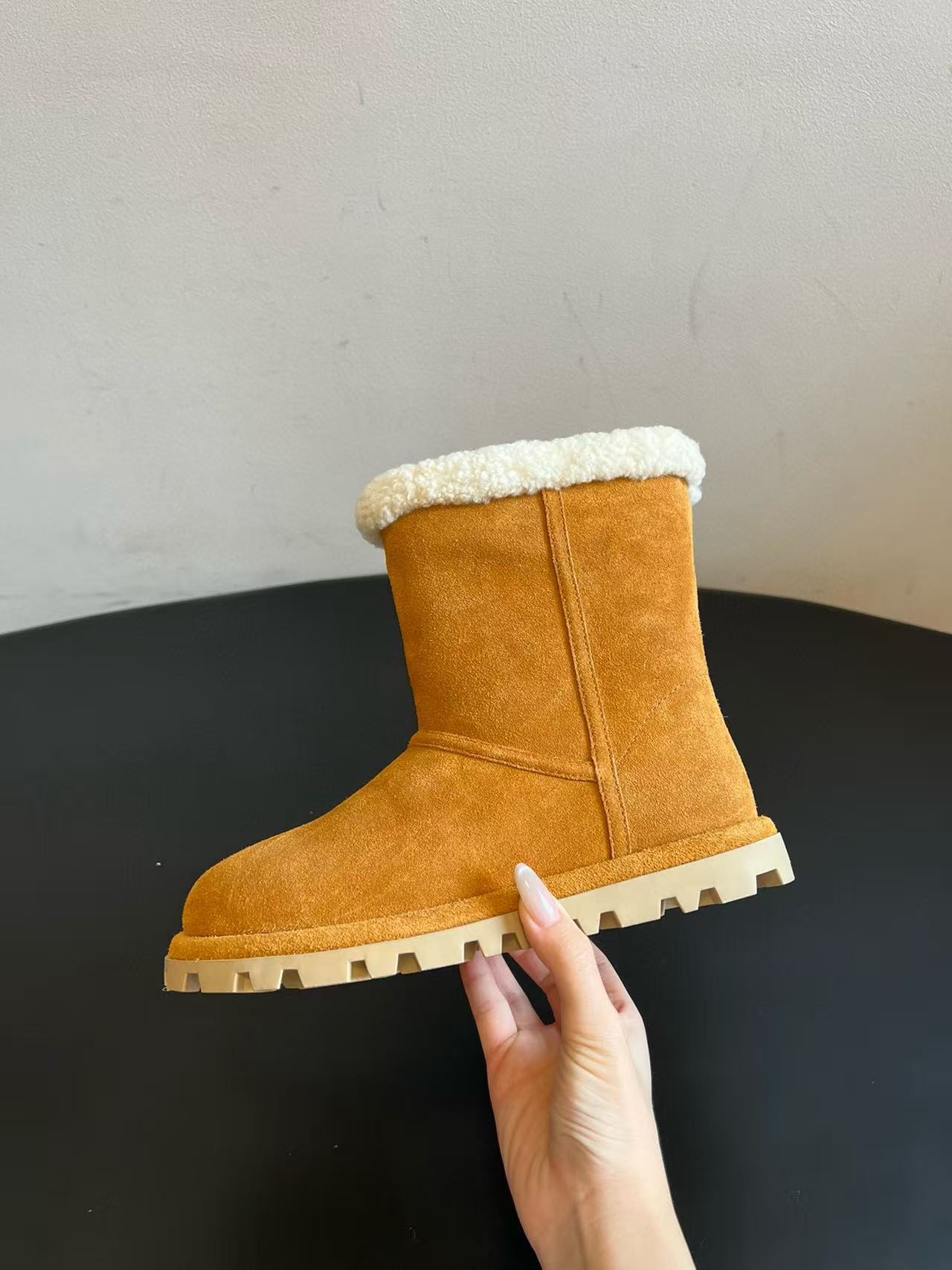 M1UM1U 高品質ウールスノーブーツ【50％割引+送料無料】