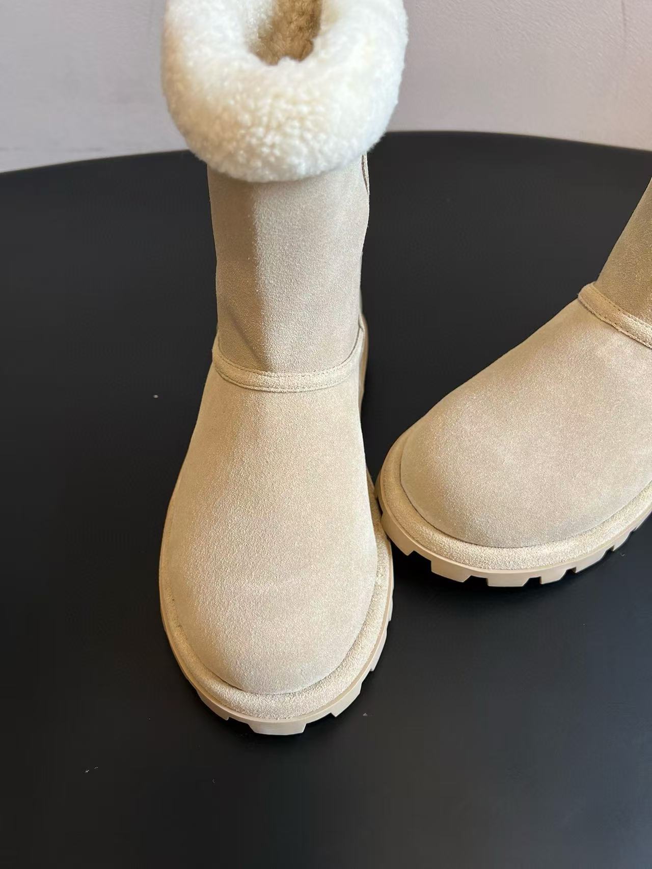 M1UM1U 高品質ウールスノーブーツ【50％割引+送料無料】