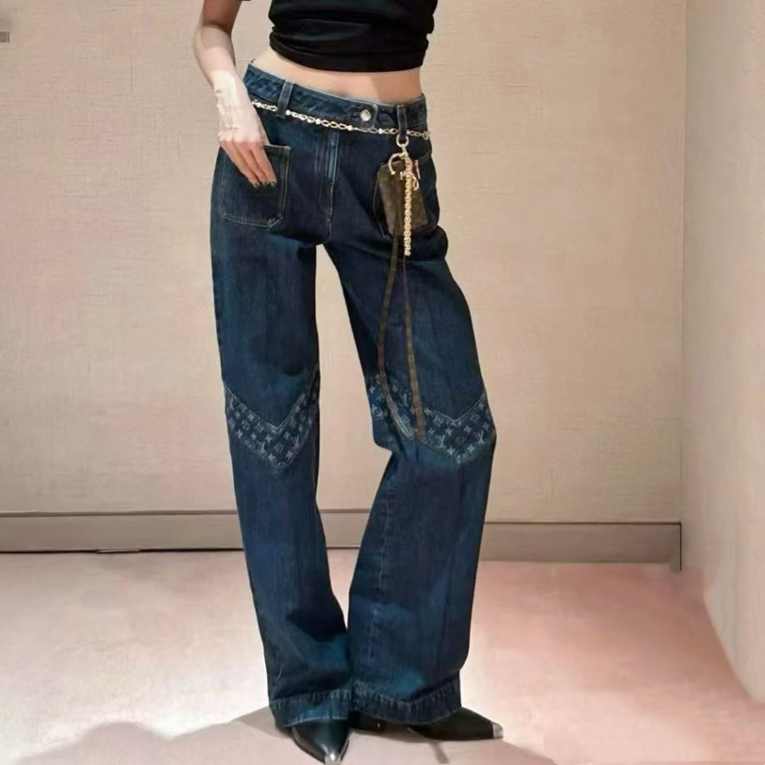 LVストレートレッグジーンズ【50％割引+送料無料】