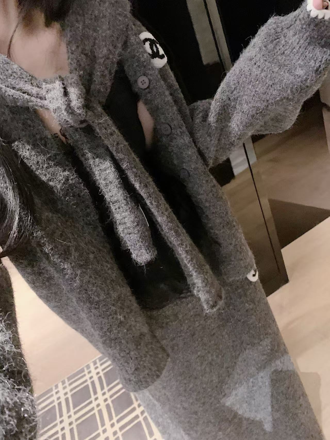 CHANE1 カーディガン、スカート、帽子の3点セット【50％割引+送料無料】