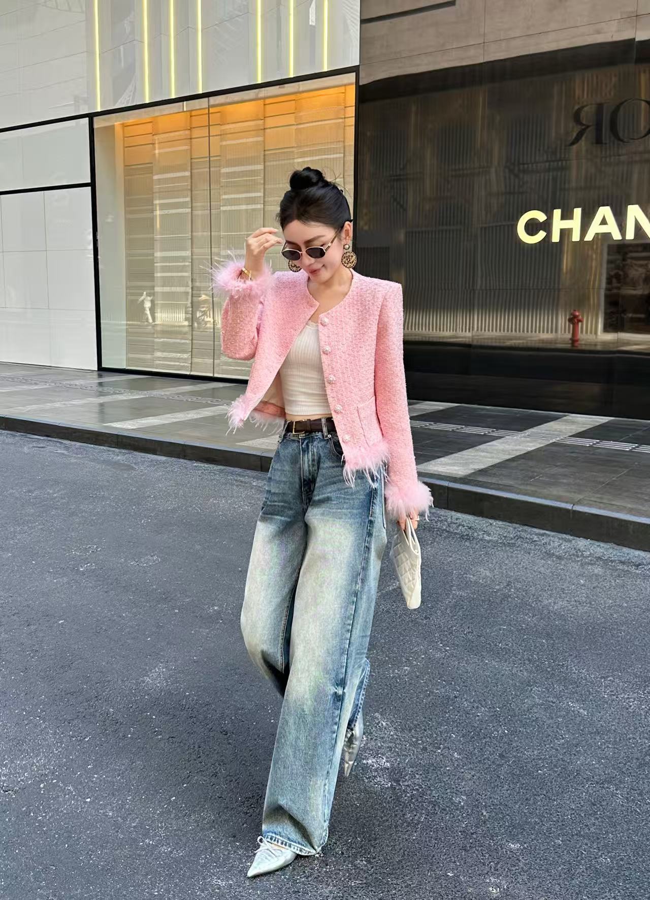 CHANE1 高品質ツーポケットジャケット【50％割引+送料無料】