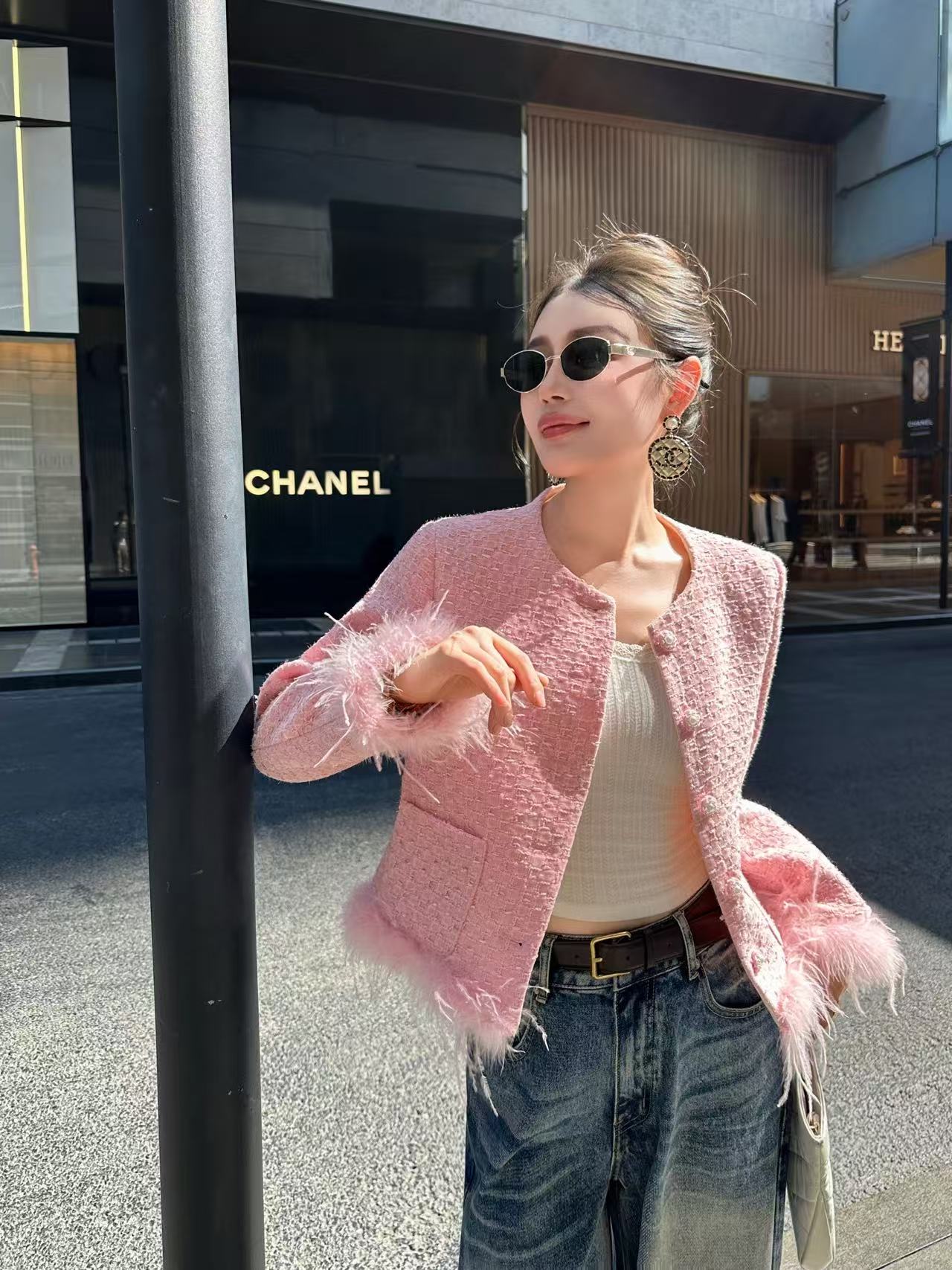 CHANE1 高品質ツーポケットジャケット【50％割引+送料無料】