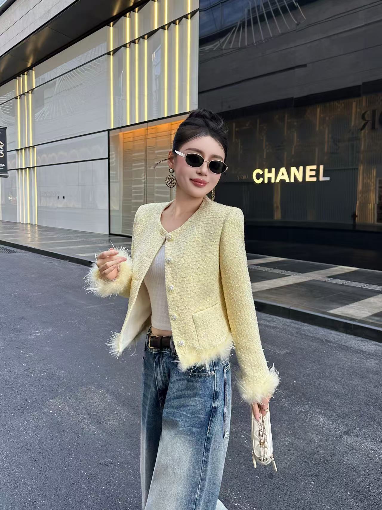 CHANE1 高品質ツーポケットジャケット【50％割引+送料無料】