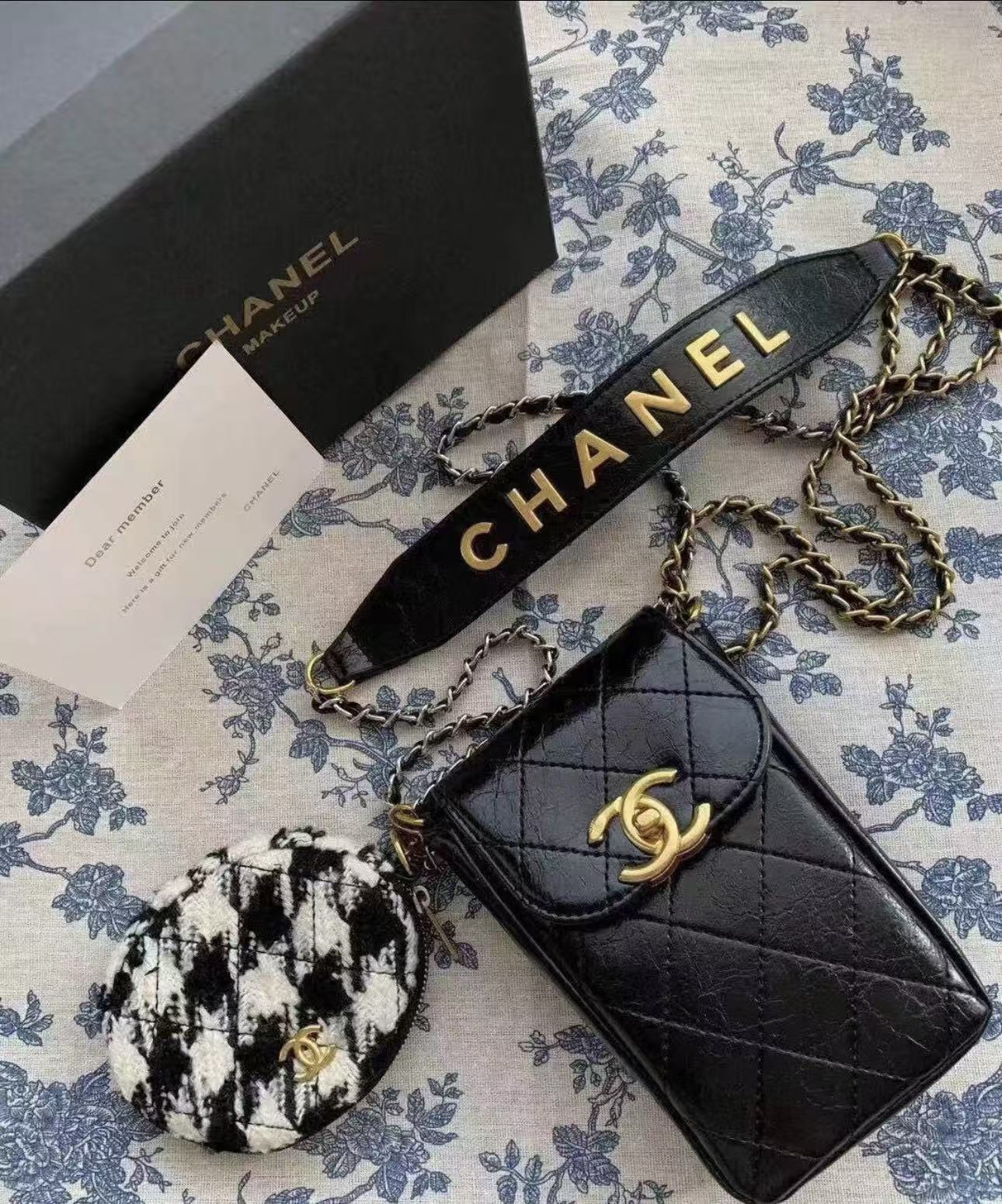 CH4NEL高品質の携帯電話ショルダーバッグ【50％割引+送料無料】