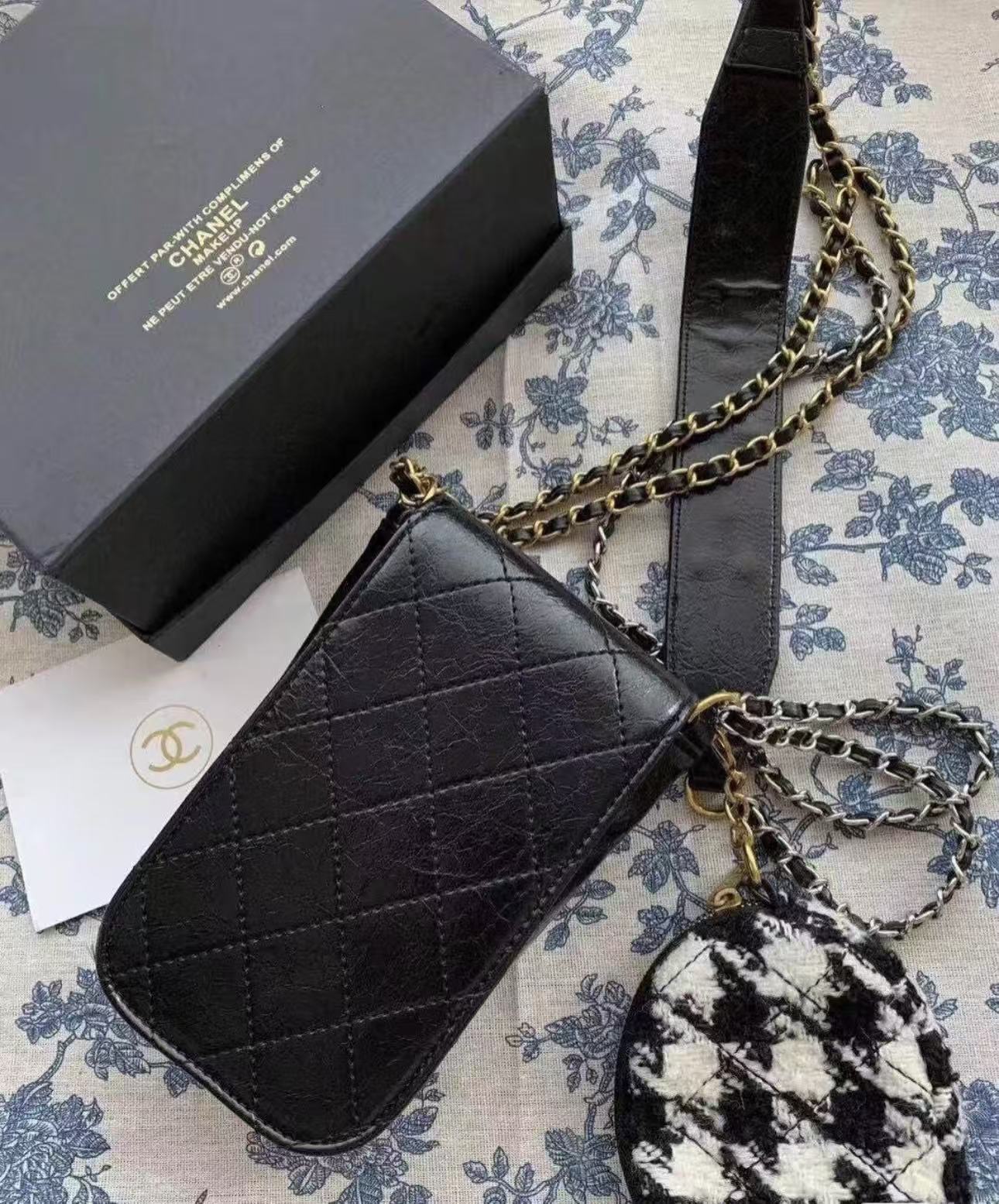 CH4NEL高品質の携帯電話ショルダーバッグ【50％割引+送料無料】