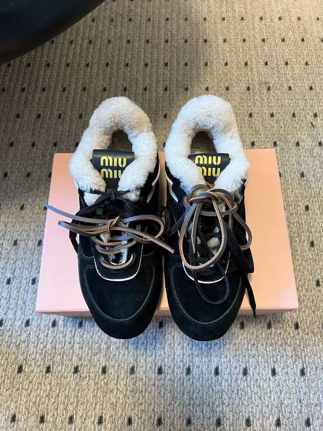 M1UM1U 高品質ウール レースアップ カジュアルシューズ【50％割引+送料無料】