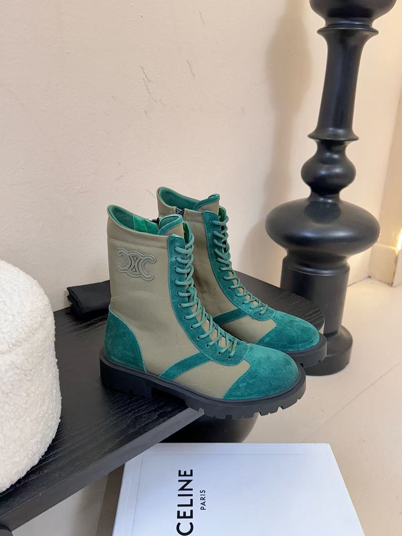 CEL1NE 高品質レースアップマーティンブーツ【50％割引+送料無料】