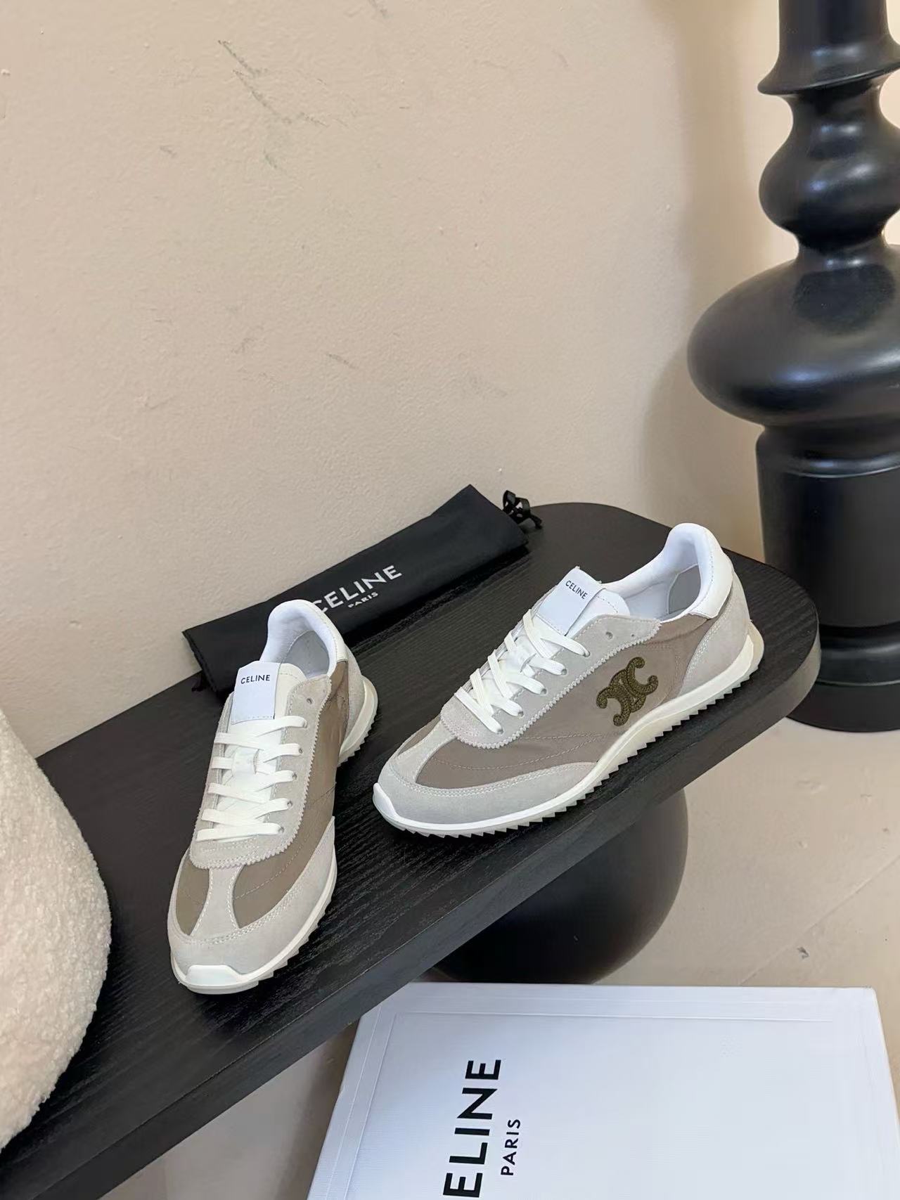 CEL1NE 高品質 凱旋門カラーブロック カジュアルシューズ【50％割引+送料無料】