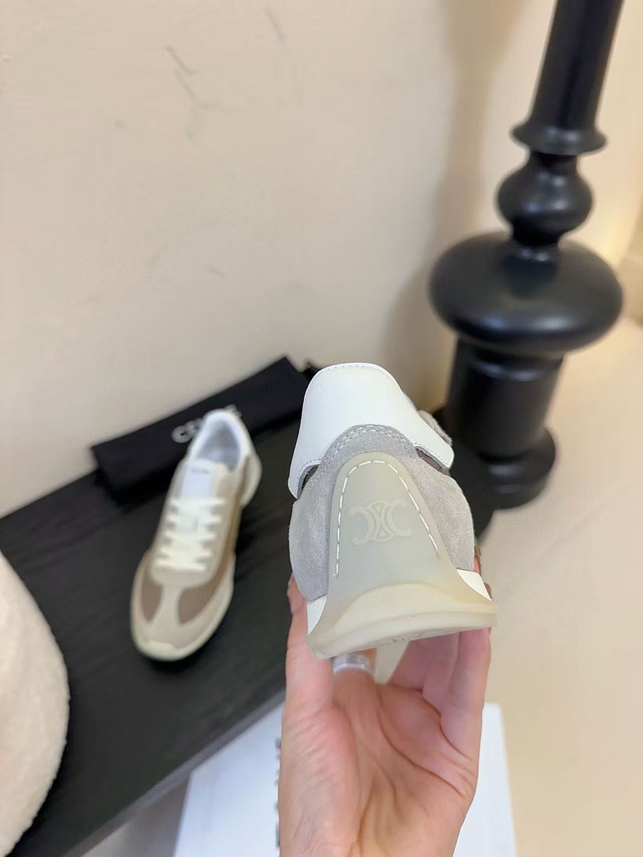 CEL1NE 高品質 凱旋門カラーブロック カジュアルシューズ【50％割引+送料無料】