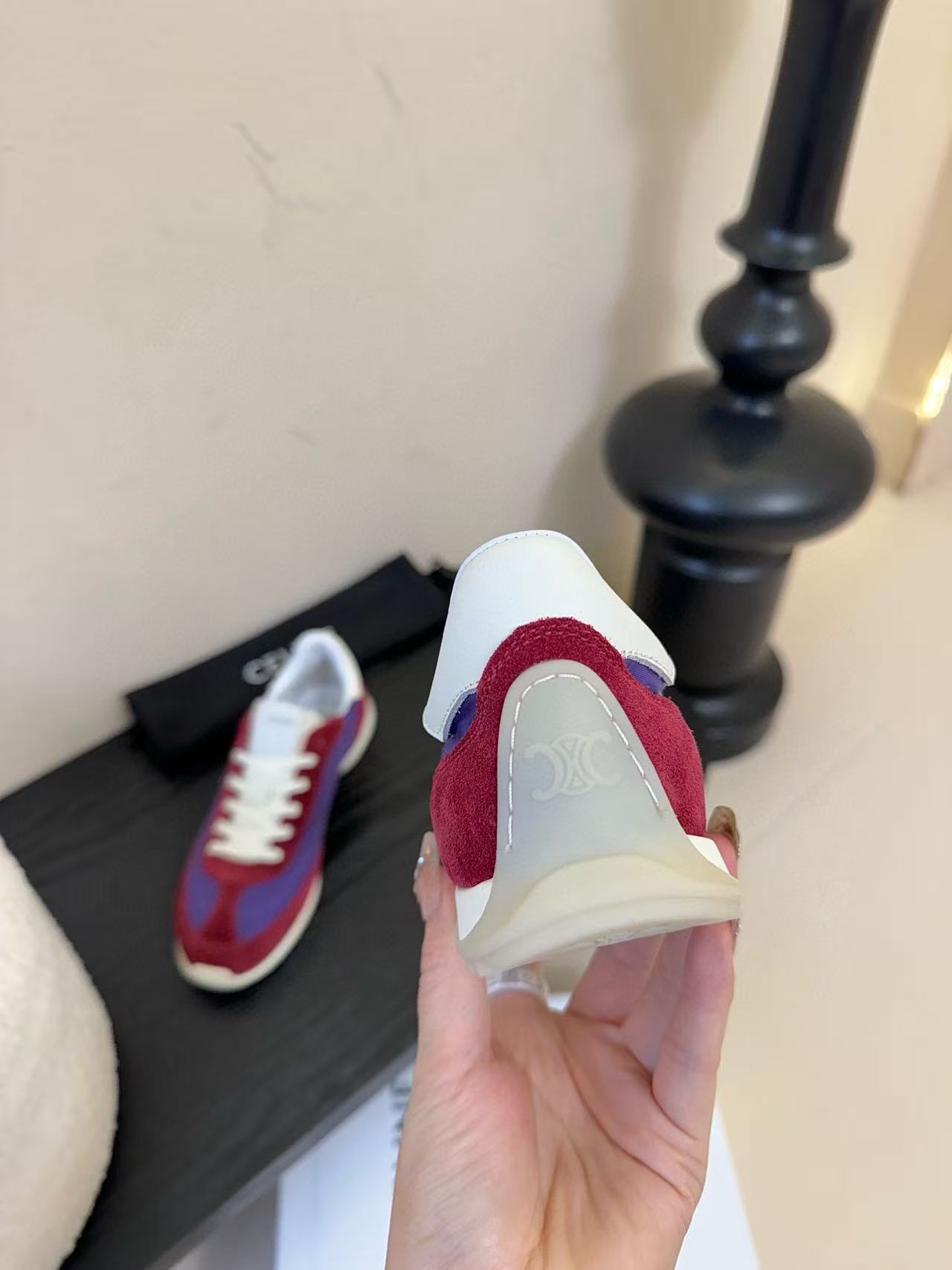 CEL1NE 高品質 凱旋門カラーブロック カジュアルシューズ【50％割引+送料無料】