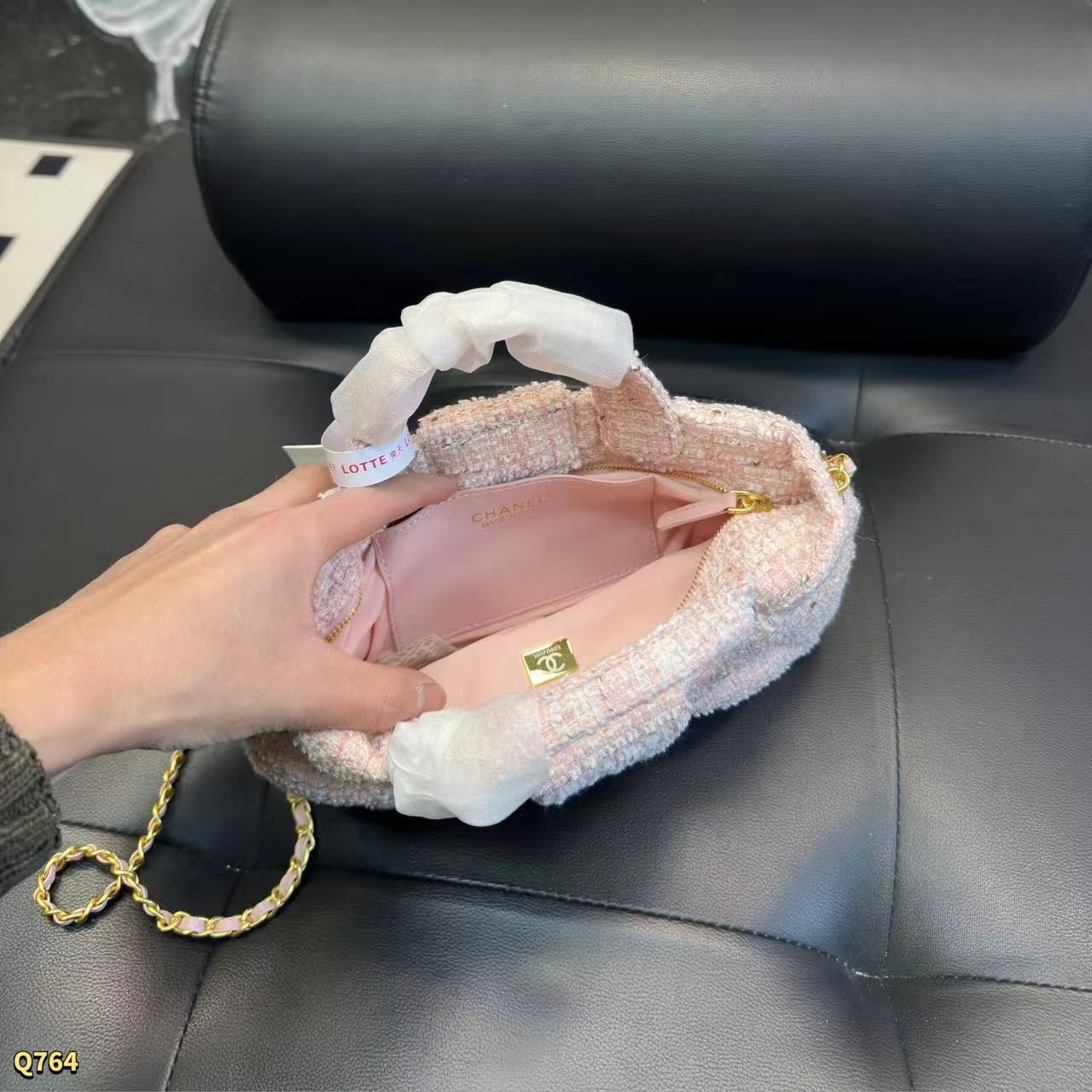 CHANE1 ボウウールチェーンバッグ【50％割引+送料無料】