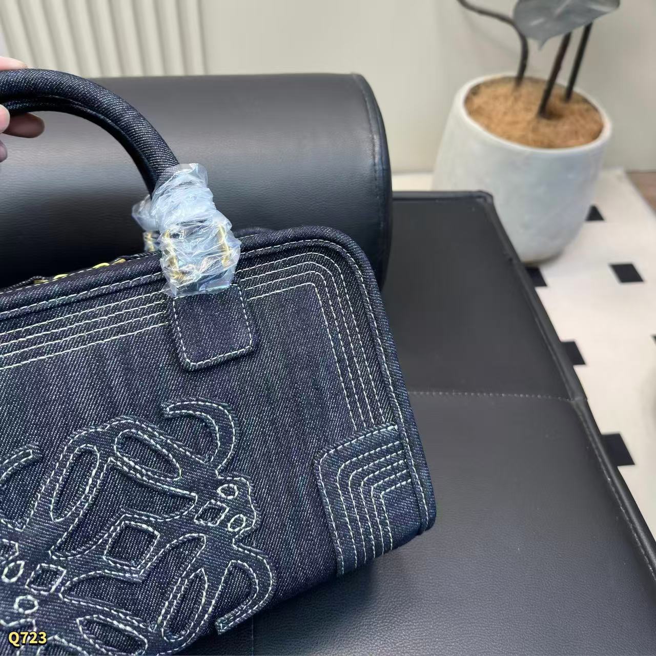 L0WEW デニムトートバッグ【50％割引+送料無料】