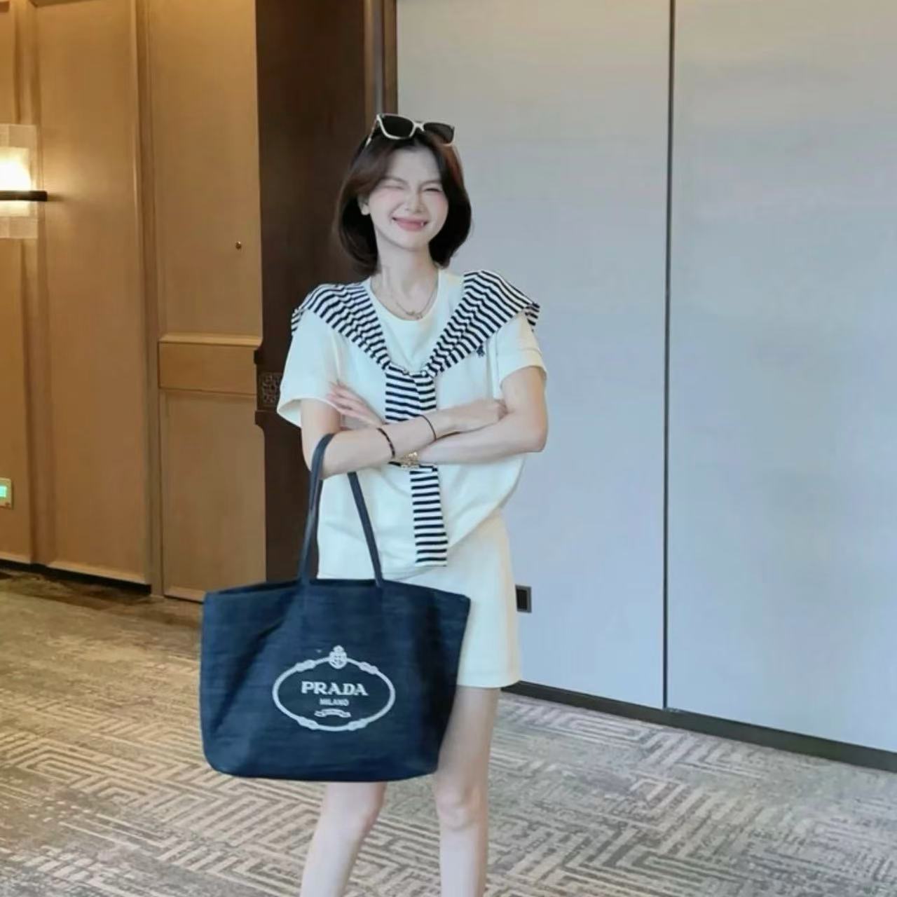 PR4DA デニムトートバッグ【50％割引+送料無料】