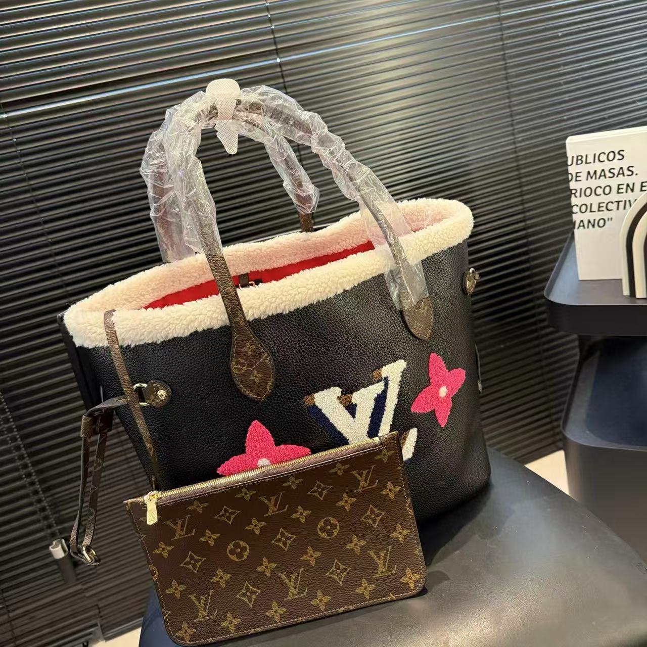 LVウールショッピングバッグ【50％割引+送料無料】