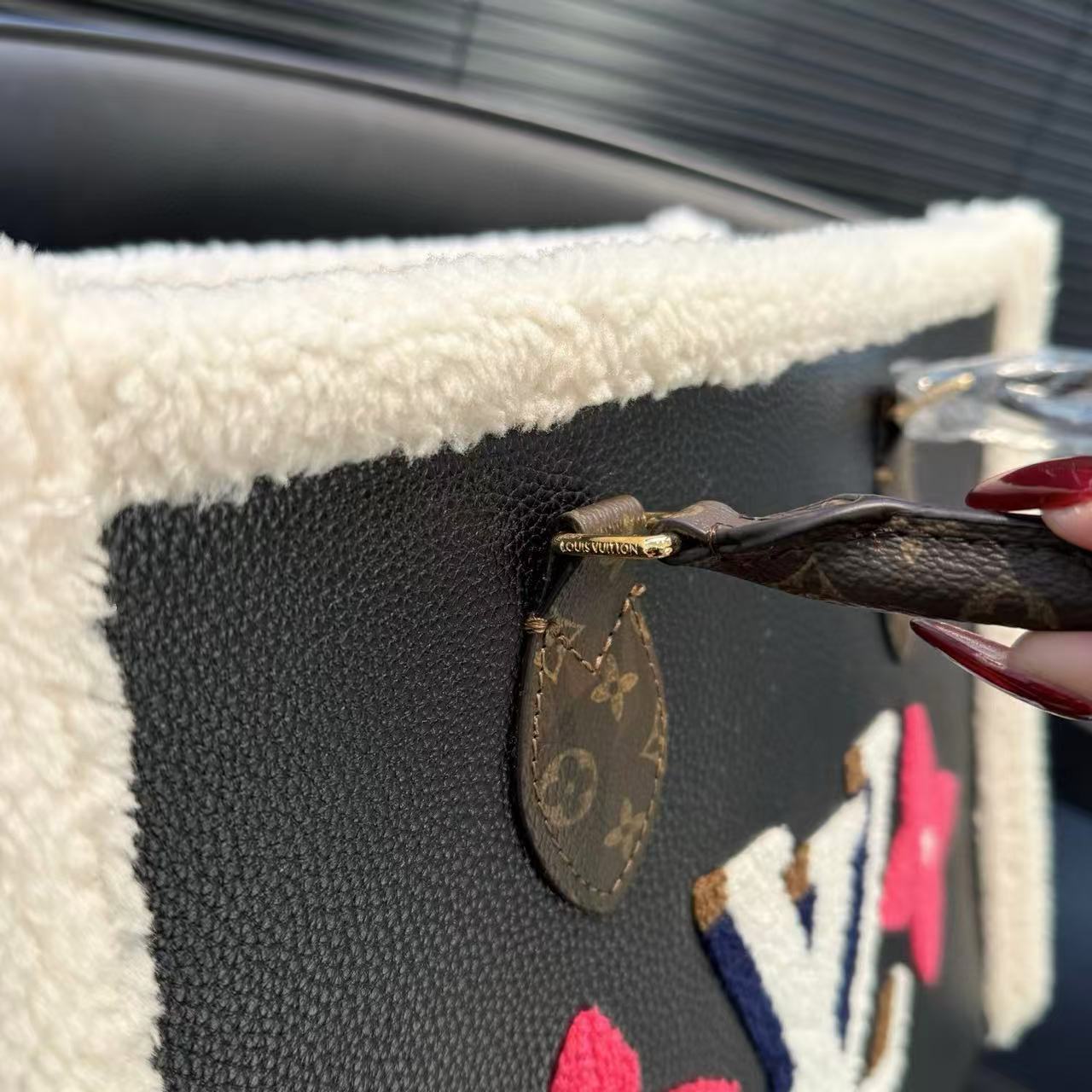 LVウール四つ葉のクローバーショッピングバッグ【50％割引+送料無料】