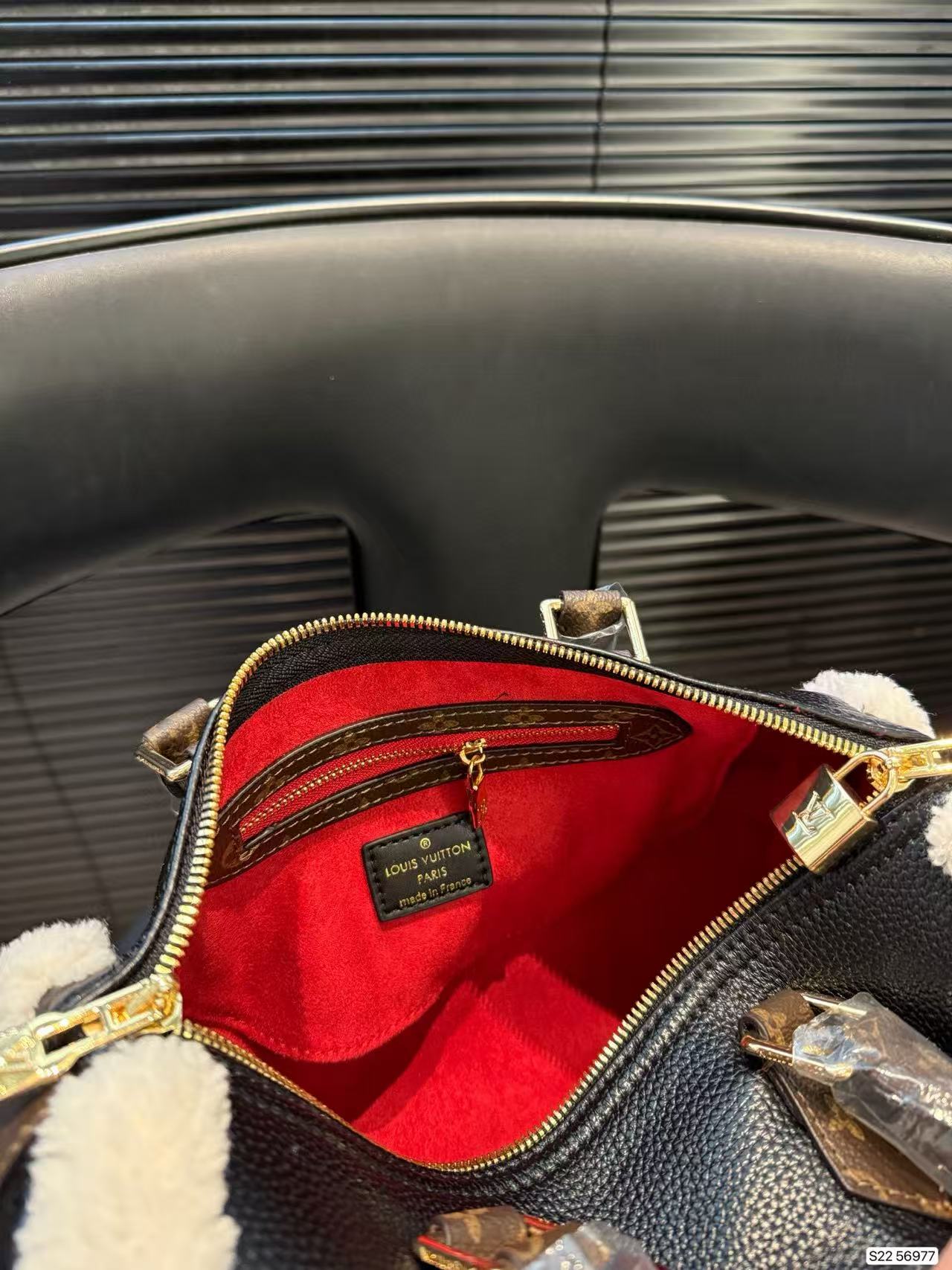 LVウールピローハンドバッグ【50％割引+送料無料】