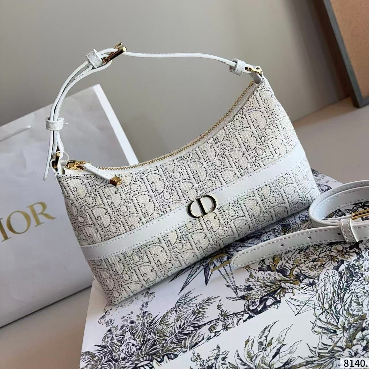 DIORプリント アンダーアームバッグ【50％割引+送料無料】