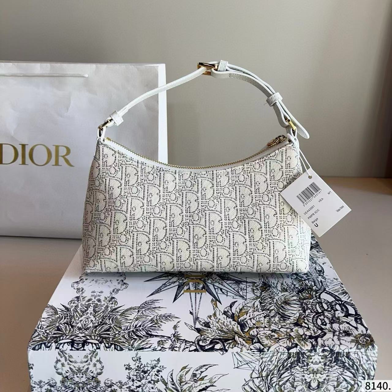 DIORプリント アンダーアームバッグ【50％割引+送料無料】