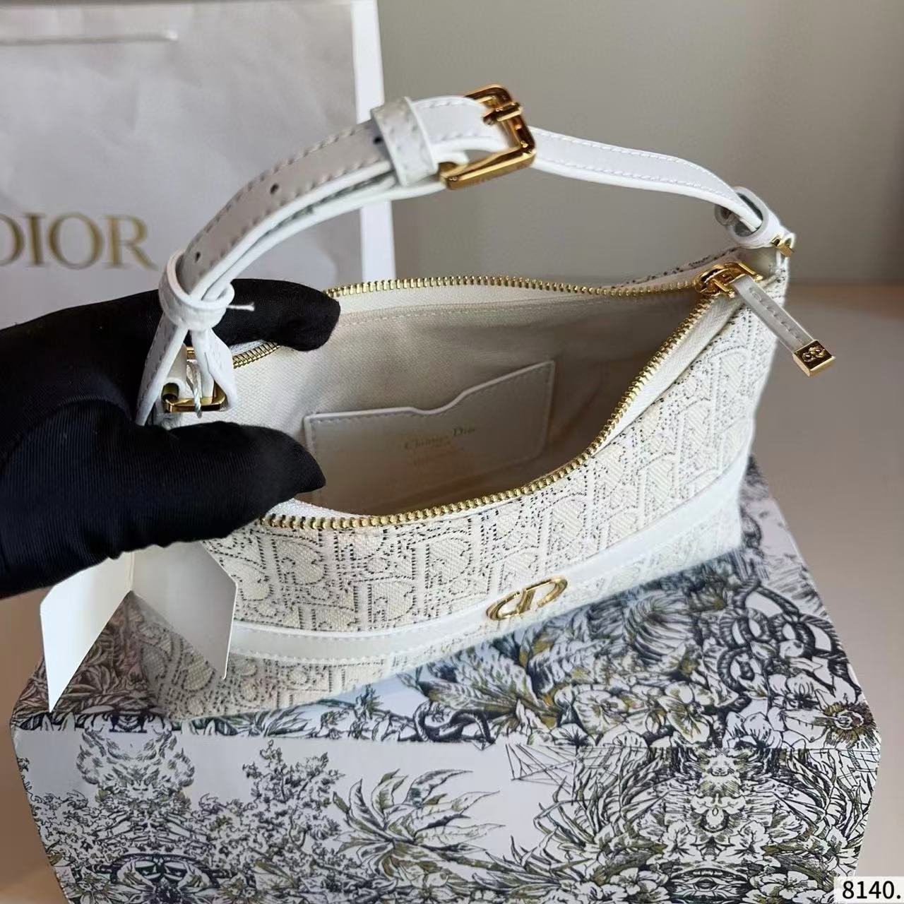 DIORプリント アンダーアームバッグ【50％割引+送料無料】